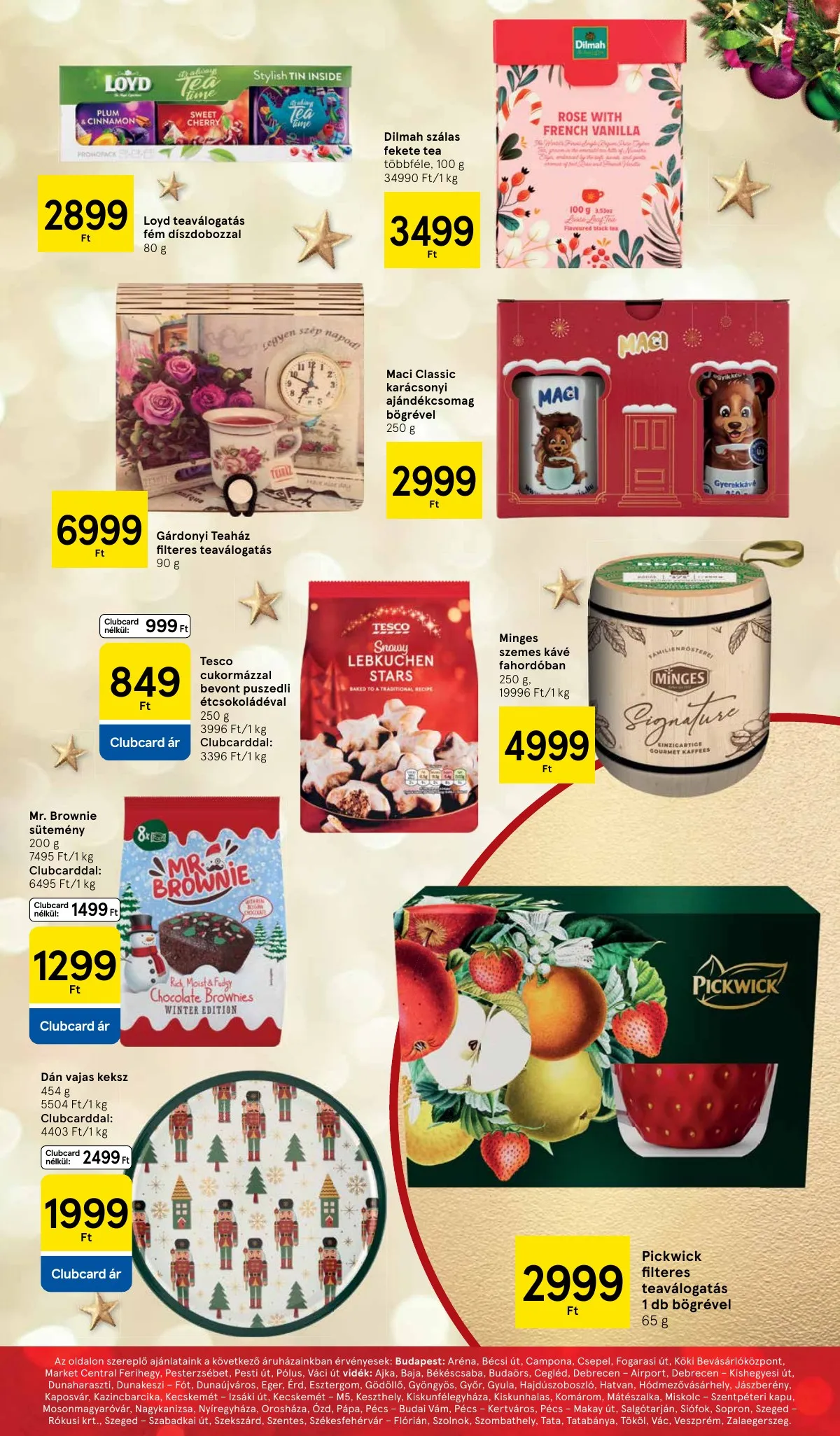 Tesco akciós újság Unnepi katalógus 11.26–11.26 – 11. oldal
