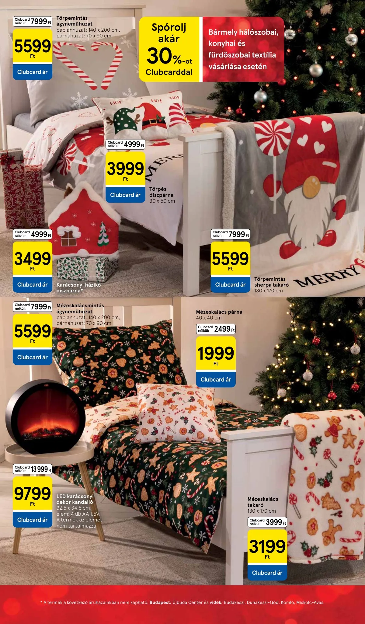Tesco akciós újság Unnepi katalógus 11.26–11.26 – 20. oldal