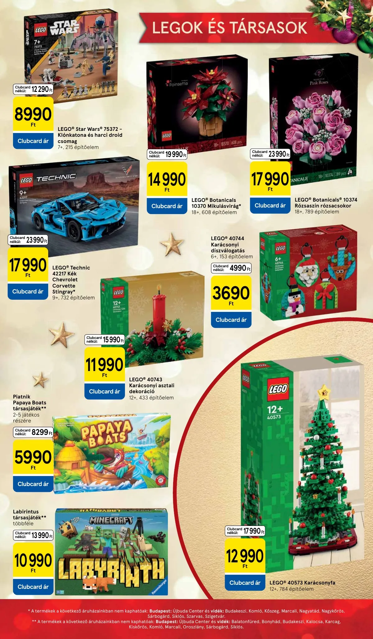 Tesco akciós újság Unnepi katalógus 11.26–11.26 – 39. oldal