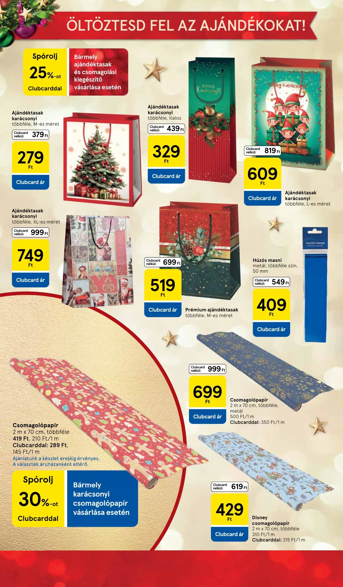 Tesco akciós újság Unnepi katalógus 11.26–11.26 – 46. oldal