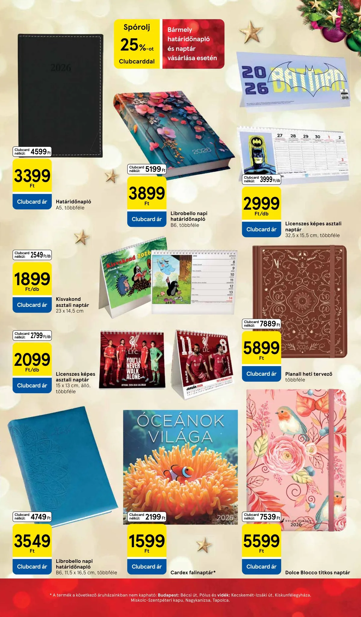 Tesco akciós újság Unnepi katalógus 11.26–11.26 – 47. oldal