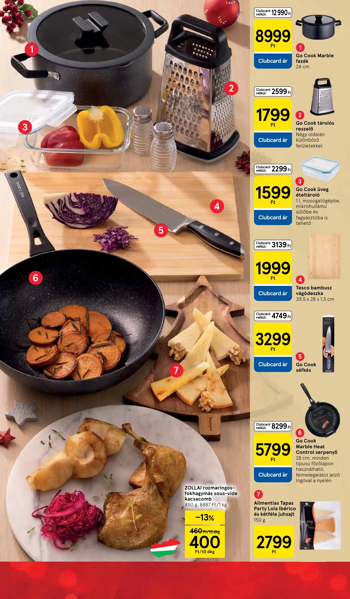 Tesco akciós újság Unnepi katalógus 11.26–11.26 – 7. oldal