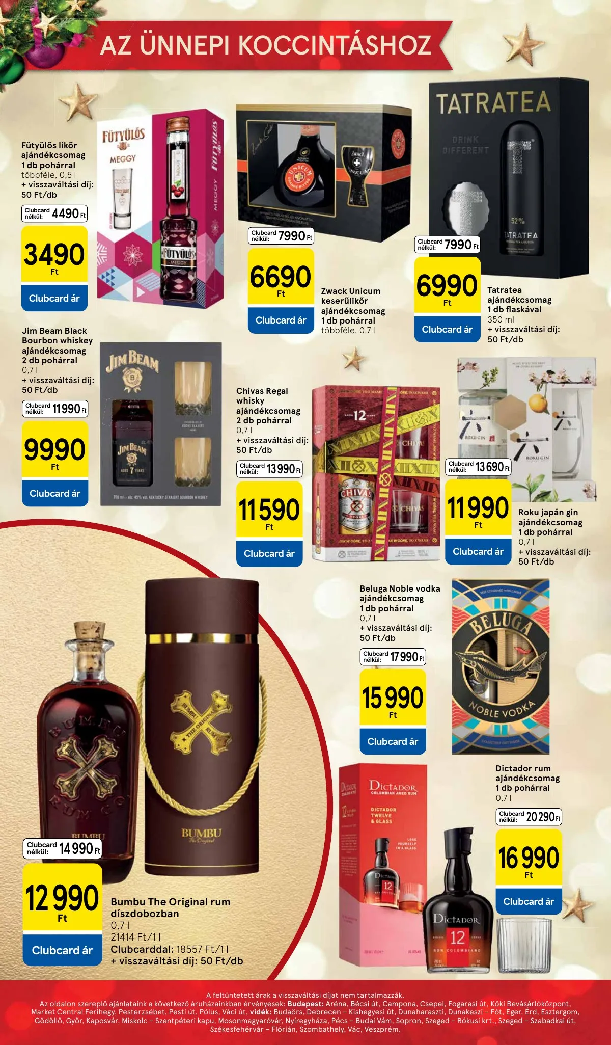 Tesco akciós újság Unnepi katalógus 11.26–11.26 – 8. oldal