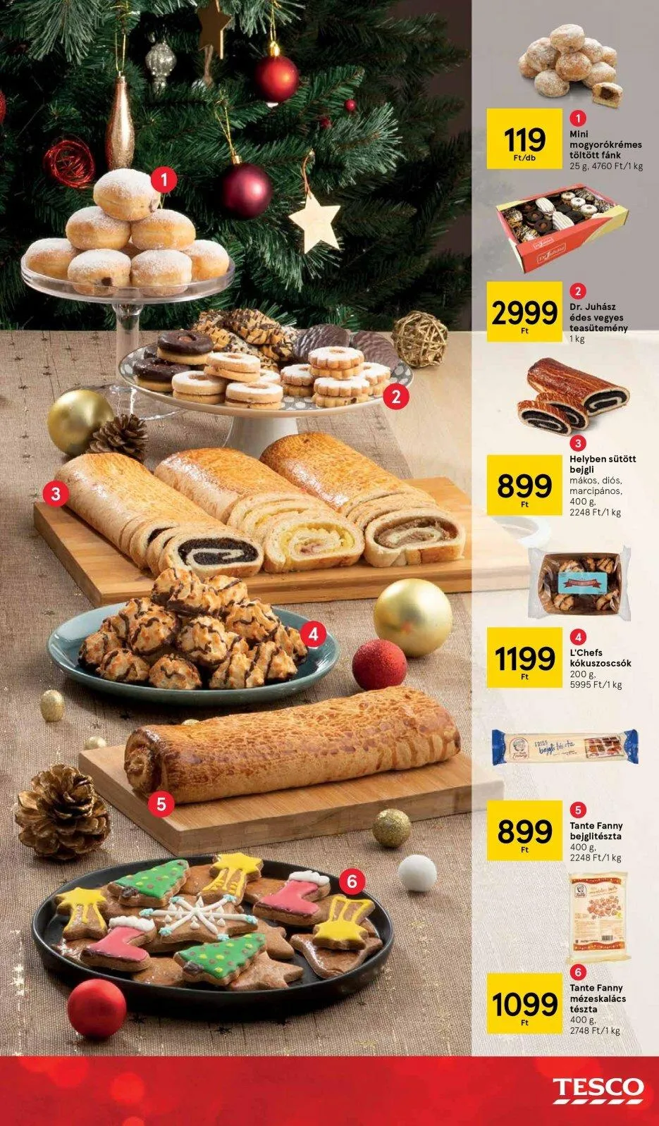 Tesco akciós újság Unnepi 12.08–12.24 – 11. oldal