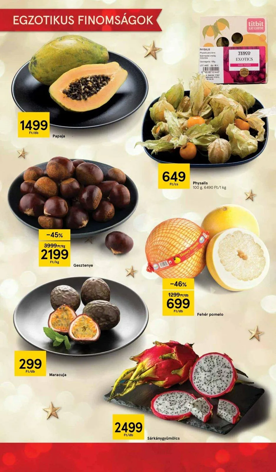 Tesco akciós újság Unnepi 12.08–12.24 – 12. oldal