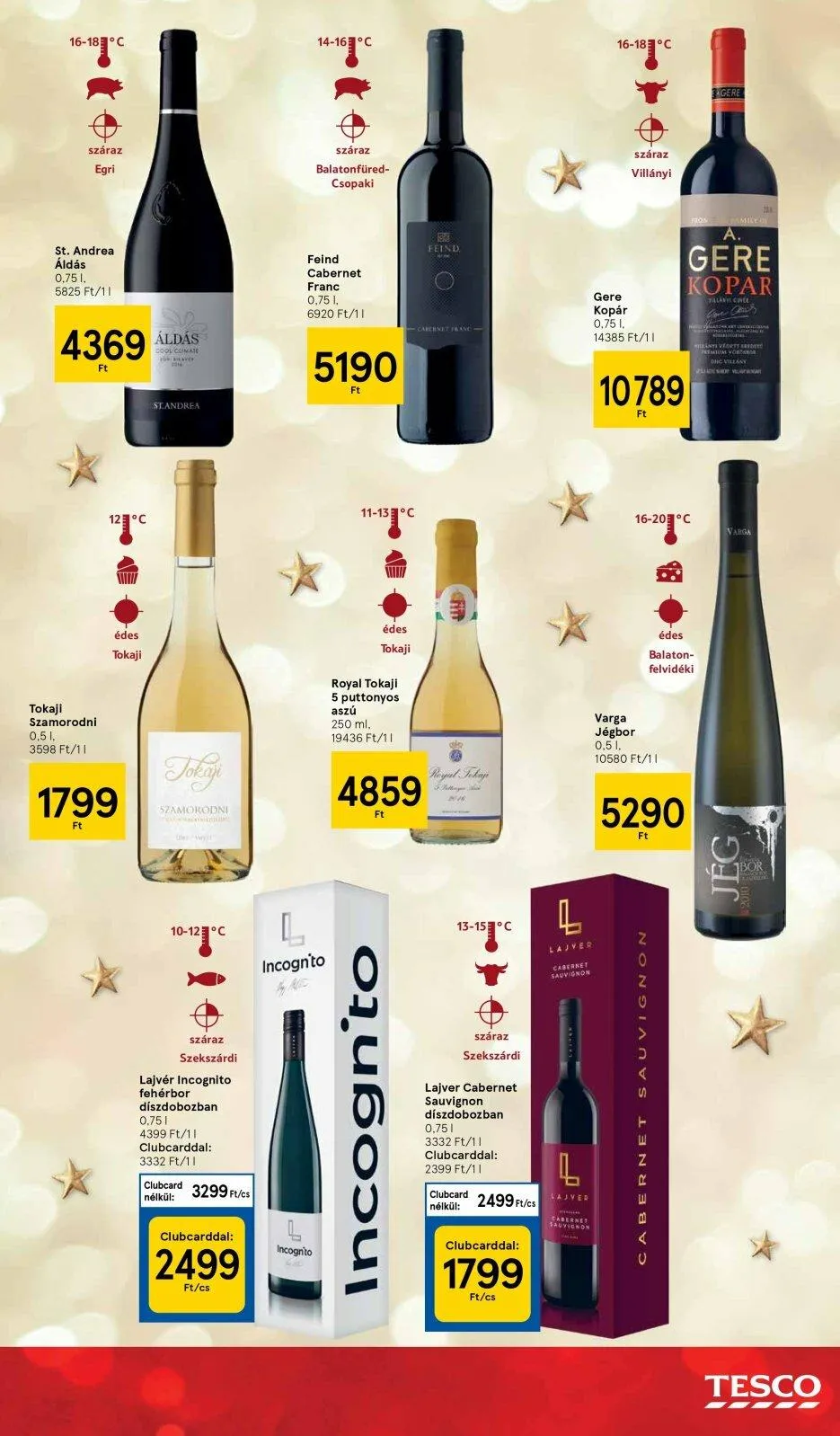 Tesco akciós újság Unnepi 12.08–12.24 – 17. oldal