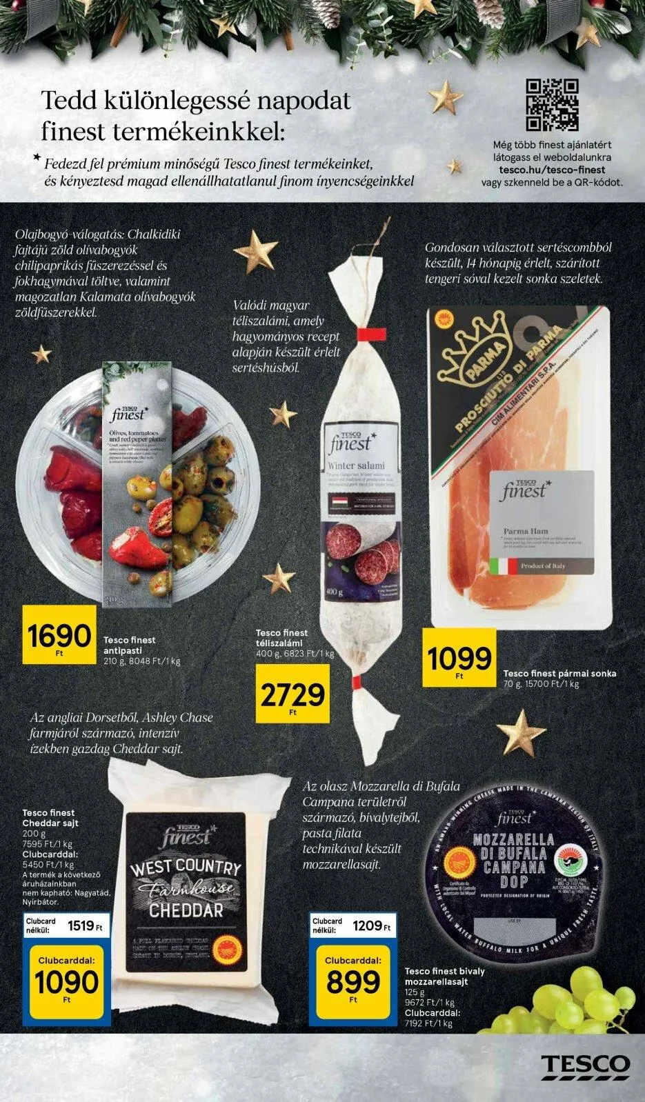 Tesco akciós újság Unnepi 12.08–12.24 – 23. oldal