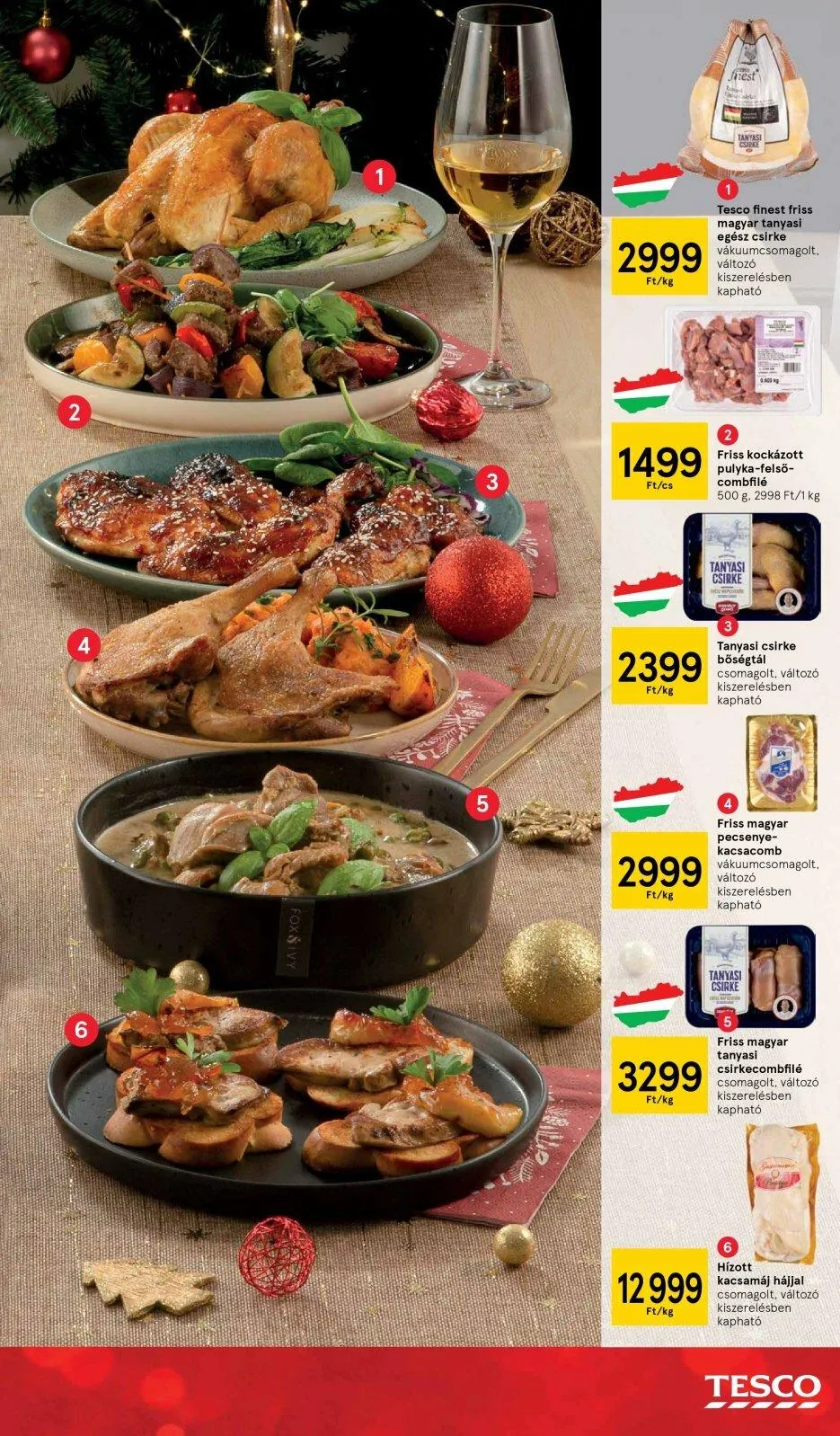 Tesco akciós újság Unnepi 12.08–12.24 – 3. oldal