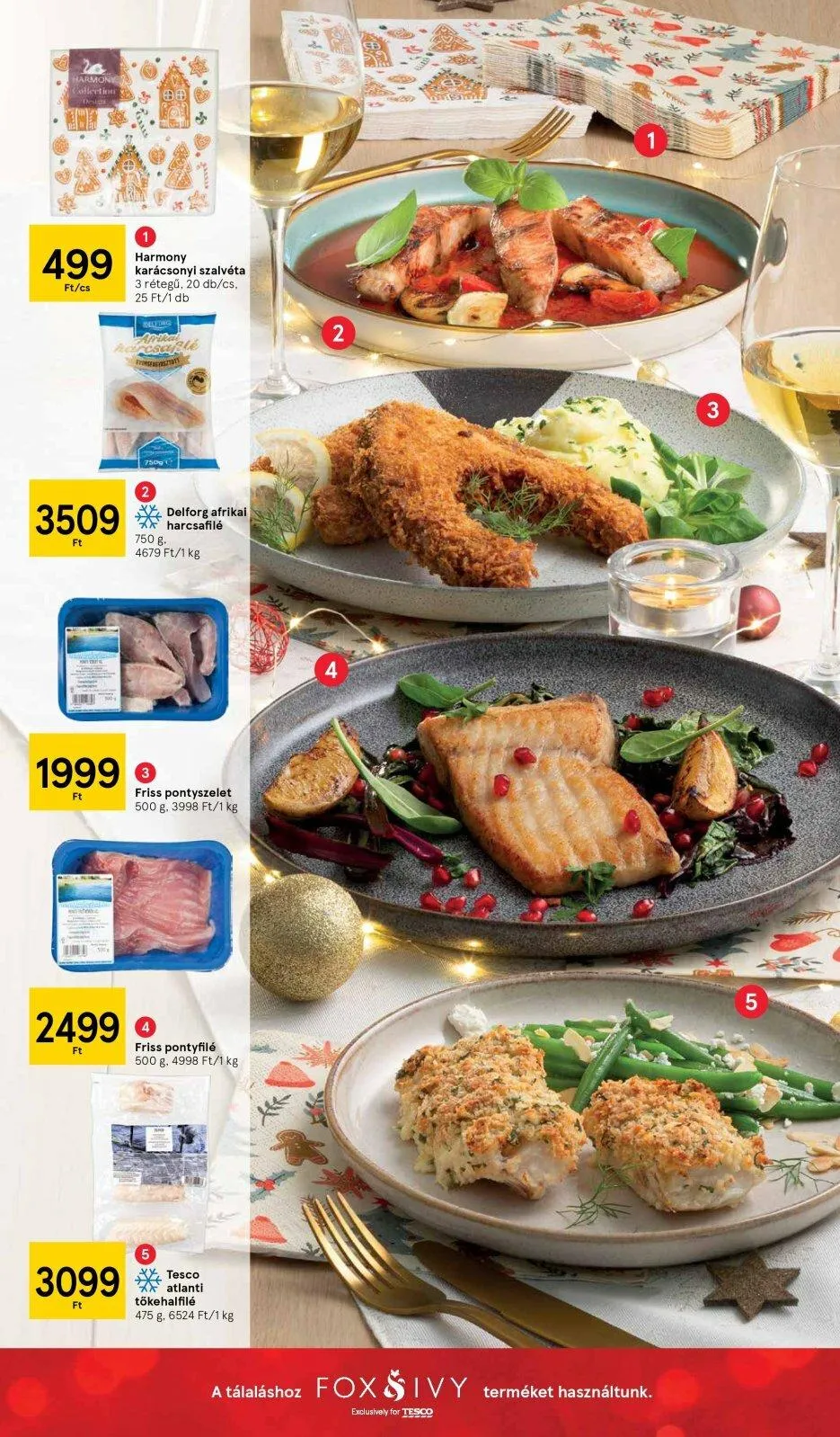 Tesco akciós újság Unnepi 12.08–12.24 – 4. oldal