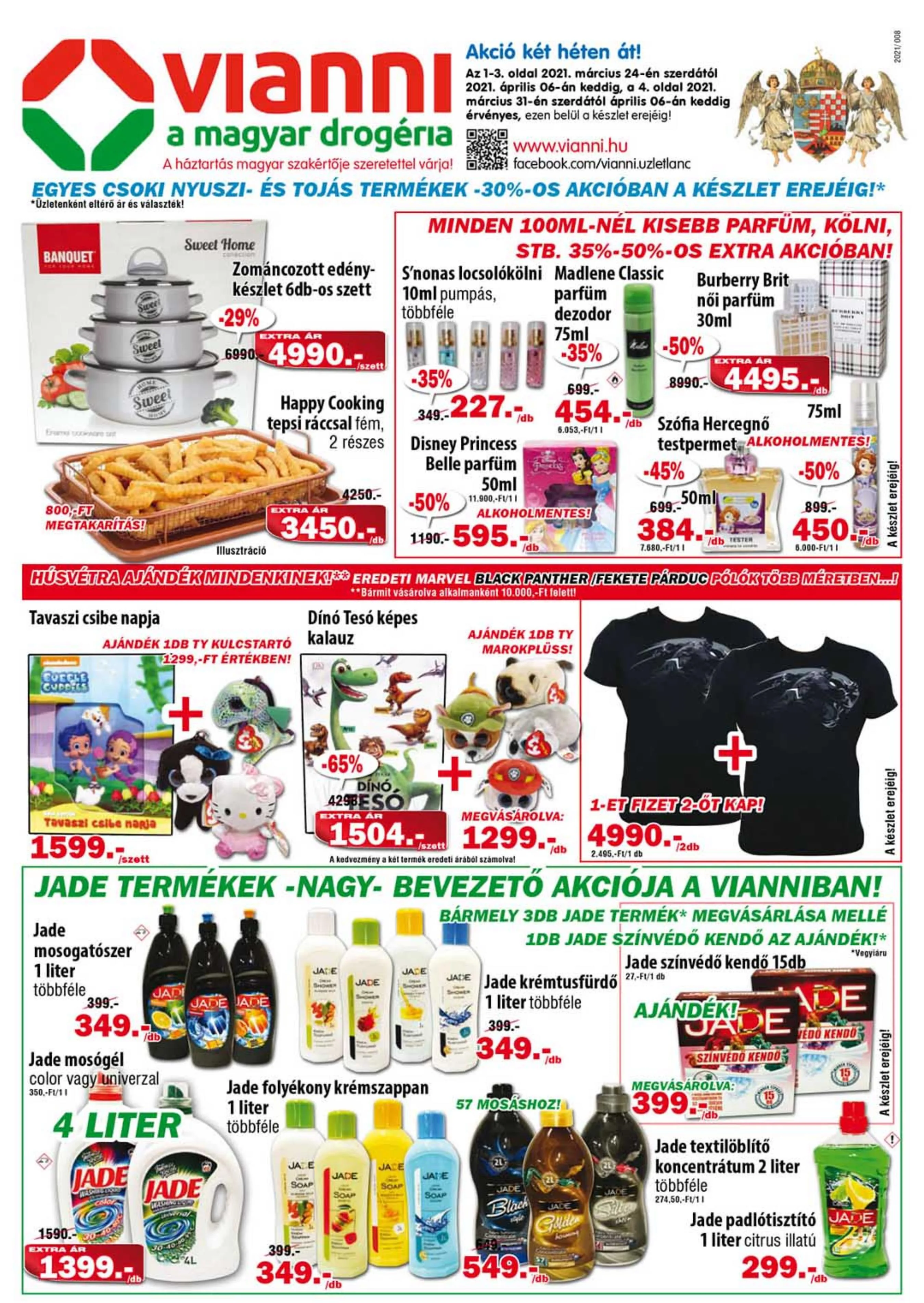 Vianni akciós újság 03.24–04.06