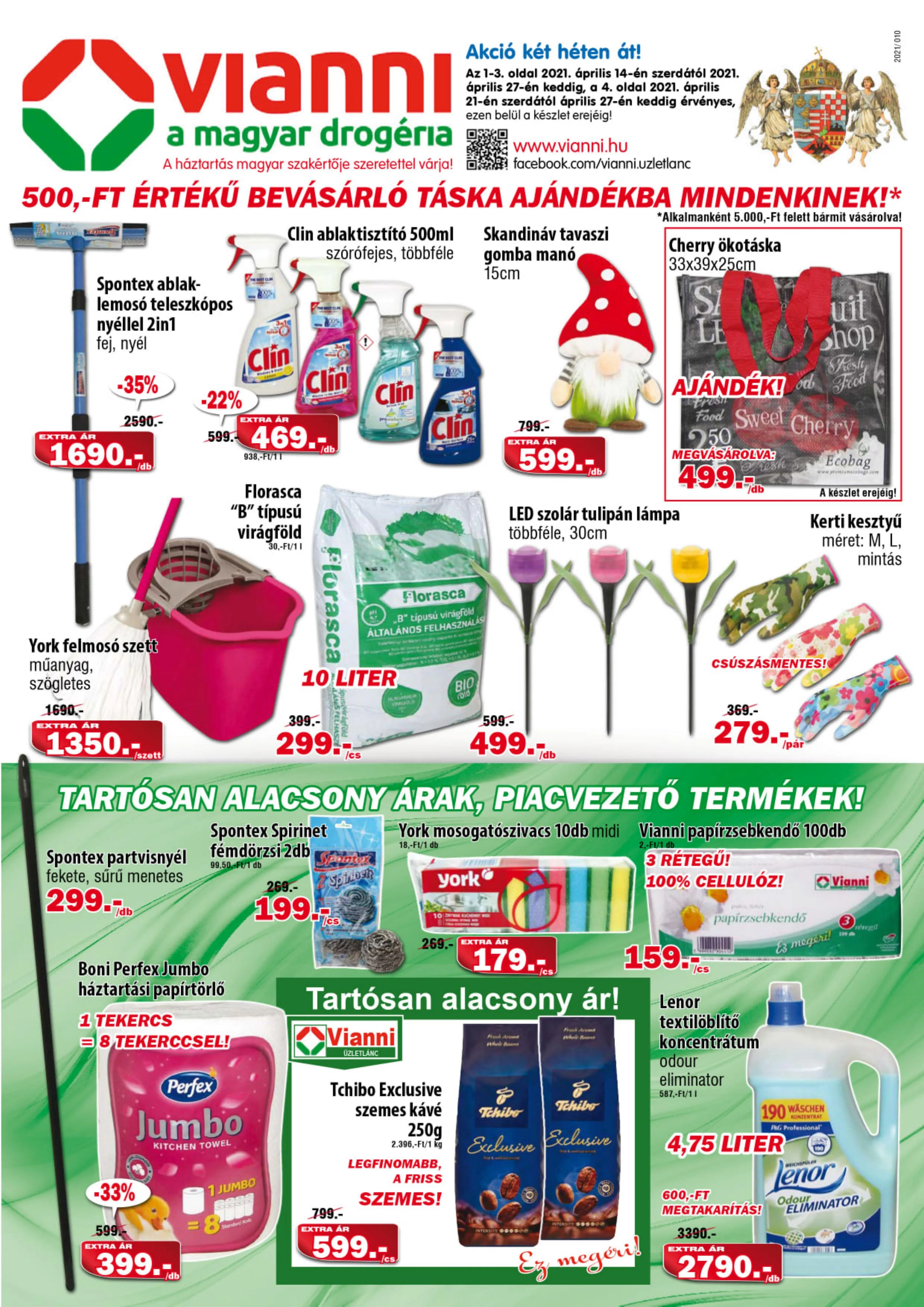 Vianni akciós újság 04.14–04.27