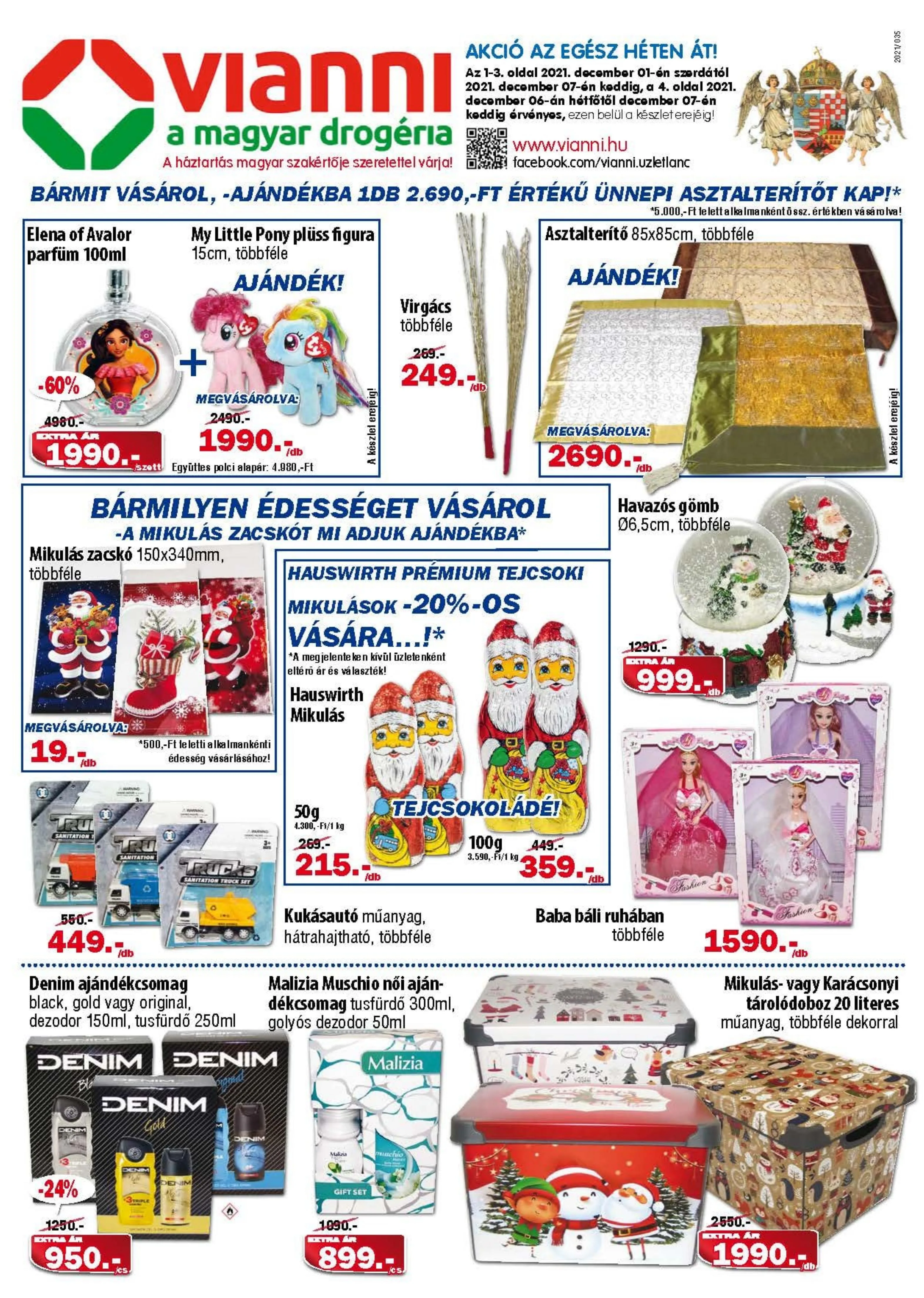 Vianni akciós újság 12.01–12.07