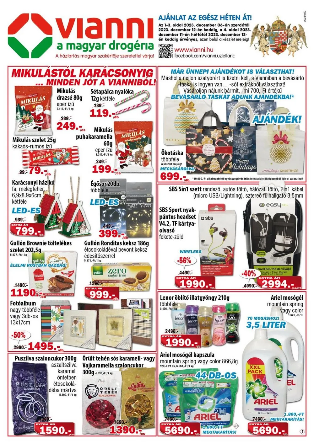 Vianni akciós újság 12.06–12.12