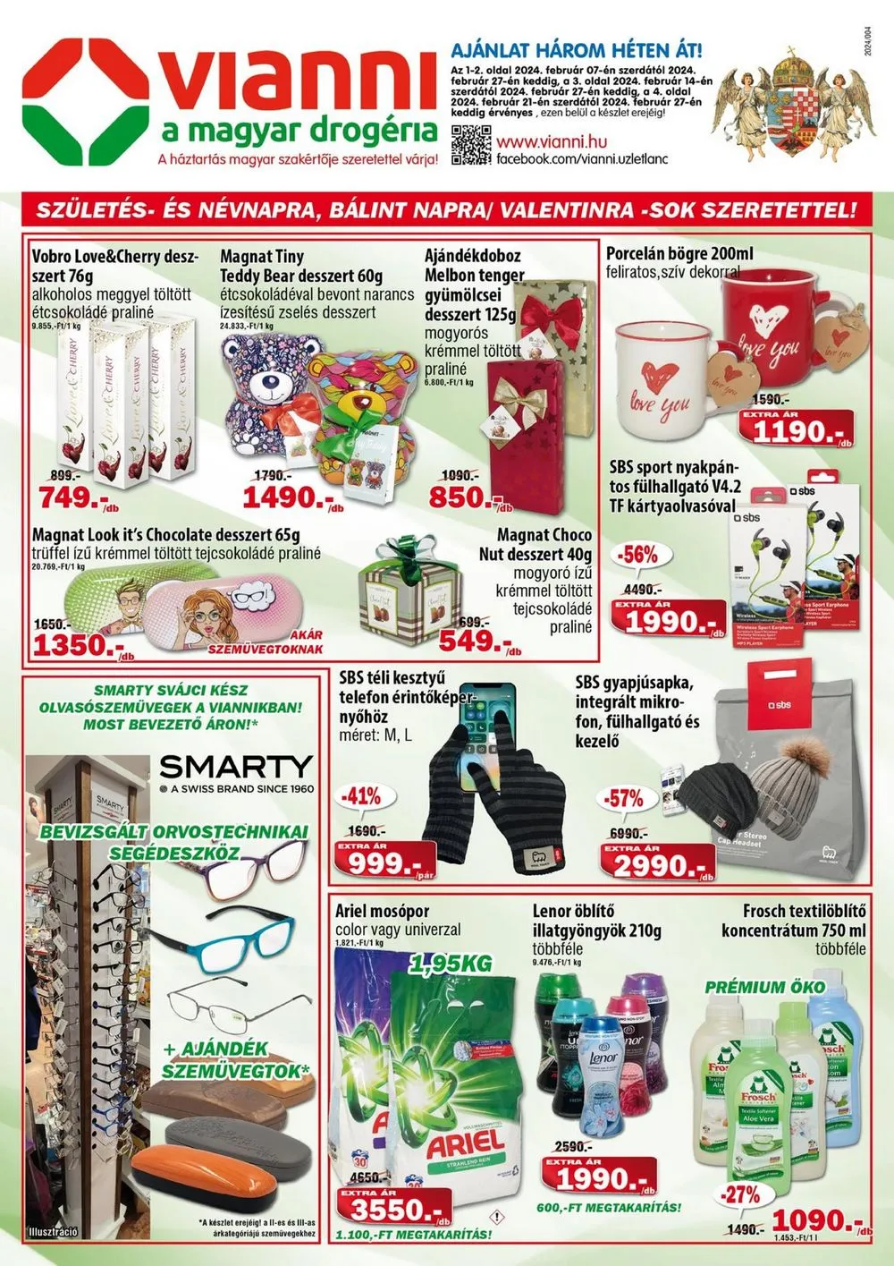 Vianni akciós újság 02.07–02.27