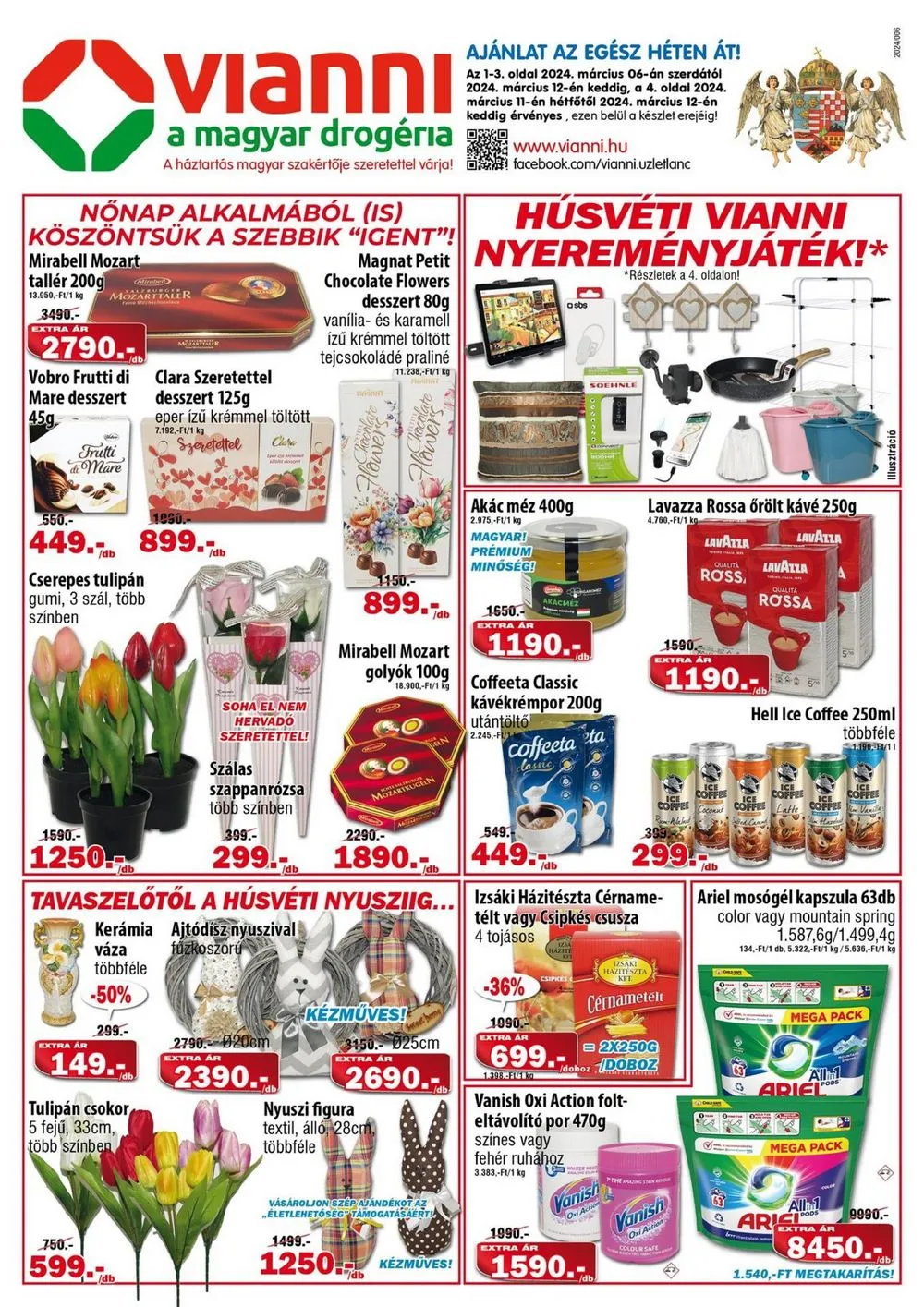 Vianni akciós újság 03.06–03.12