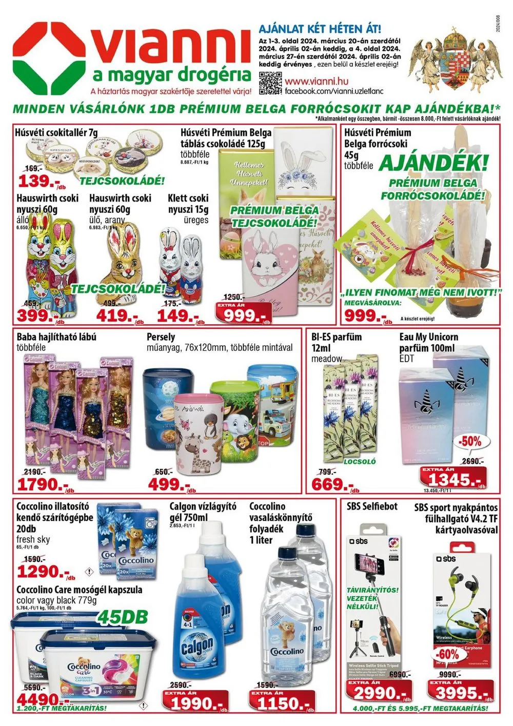 Vianni akciós újság 03.20–04.02