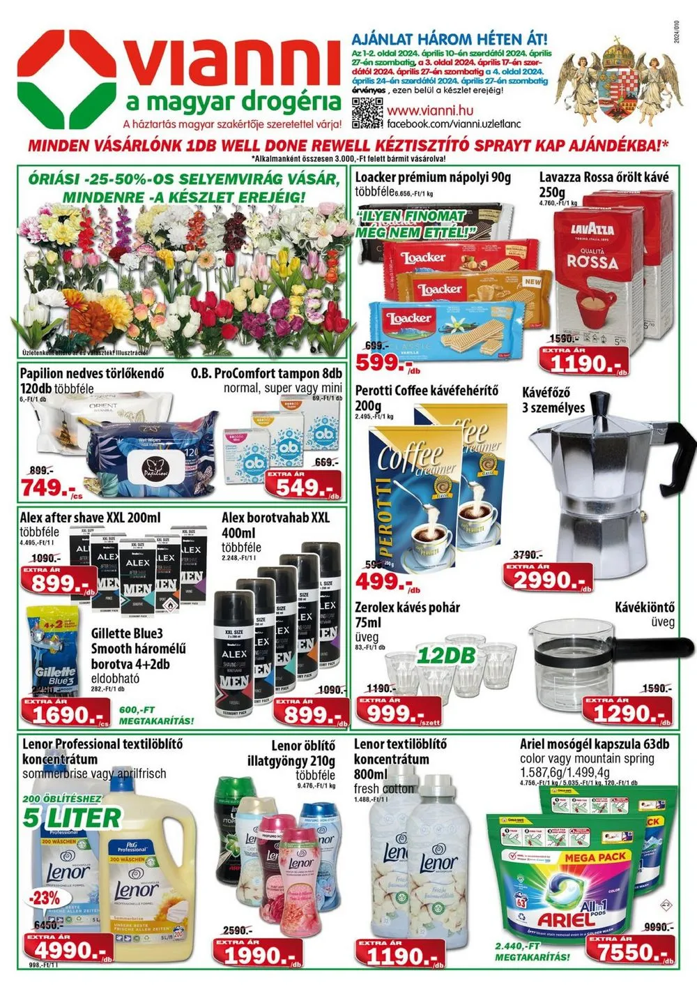 Vianni akciós újság 04.10–04.27