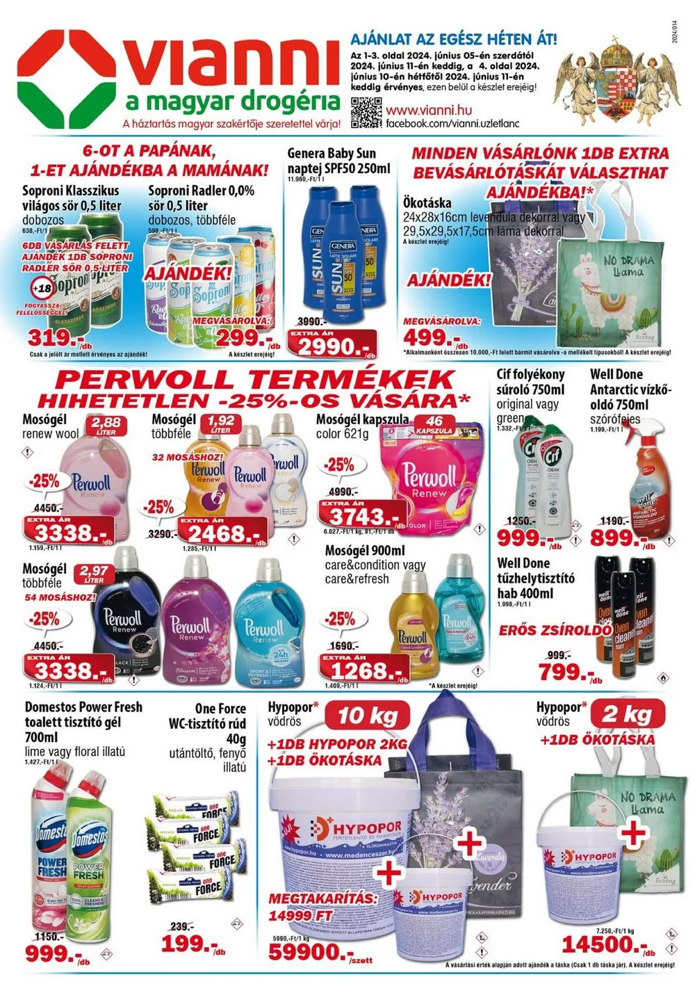 Vianni akciós újság 06.05–06.11