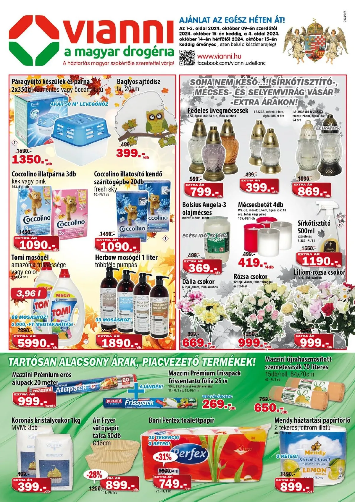 Vianni akciós újság 10.09–10.15