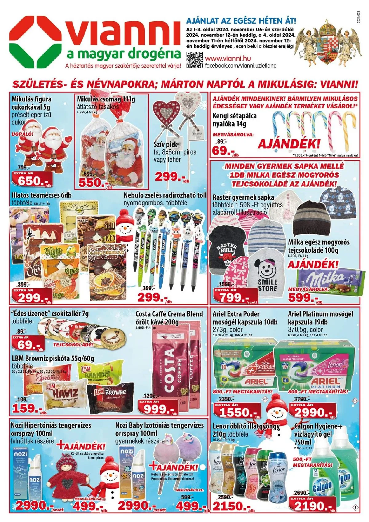 Vianni akciós újság 11.06–11.12