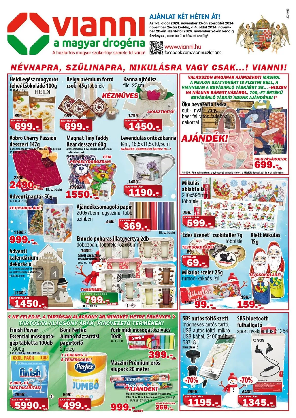Vianni akciós újság 11.13–11.26