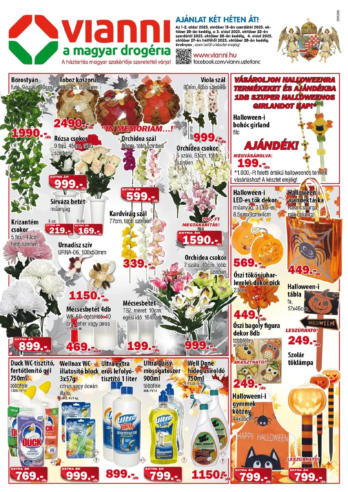 Vianni akciós újság 10.15–10.28