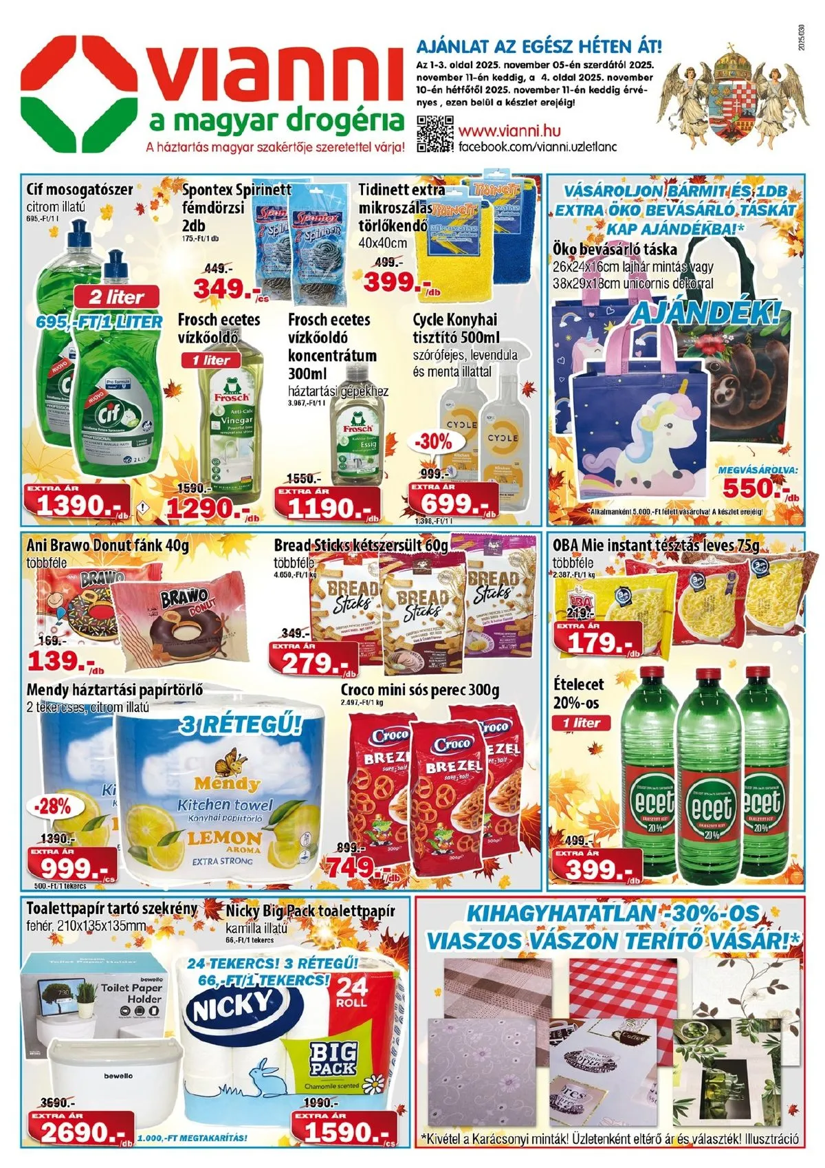 Vianni akciós újság 11.05–11.11