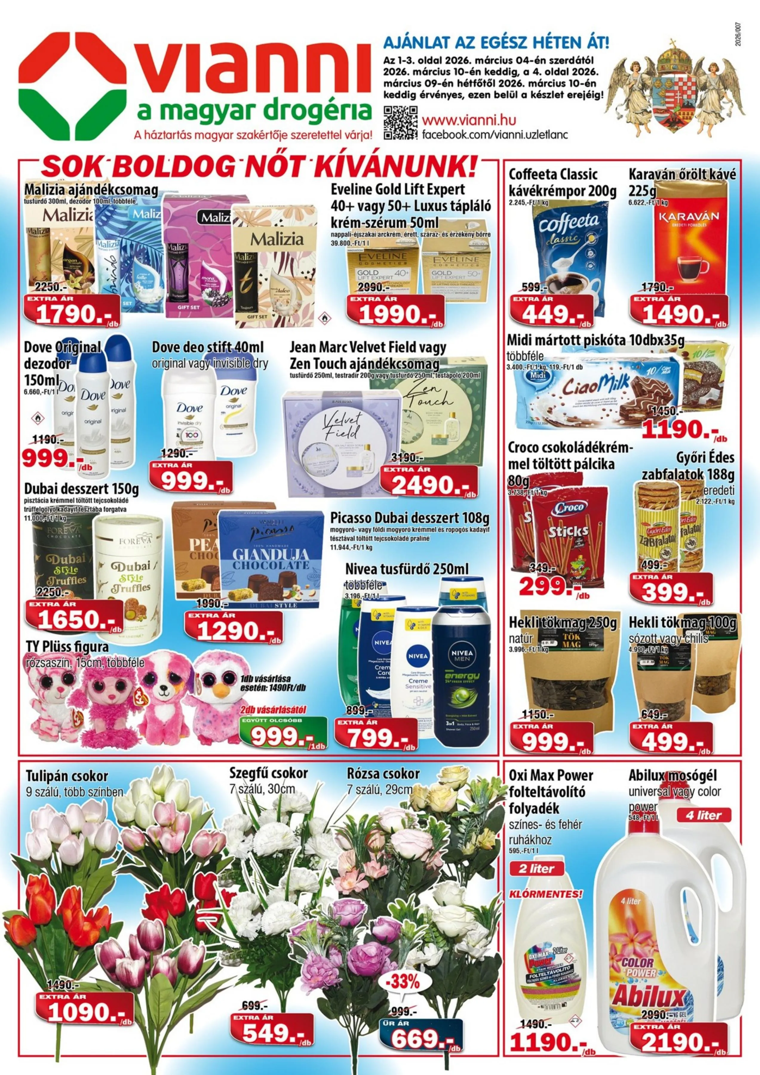 Vianni akciós újság 03.04–03.10