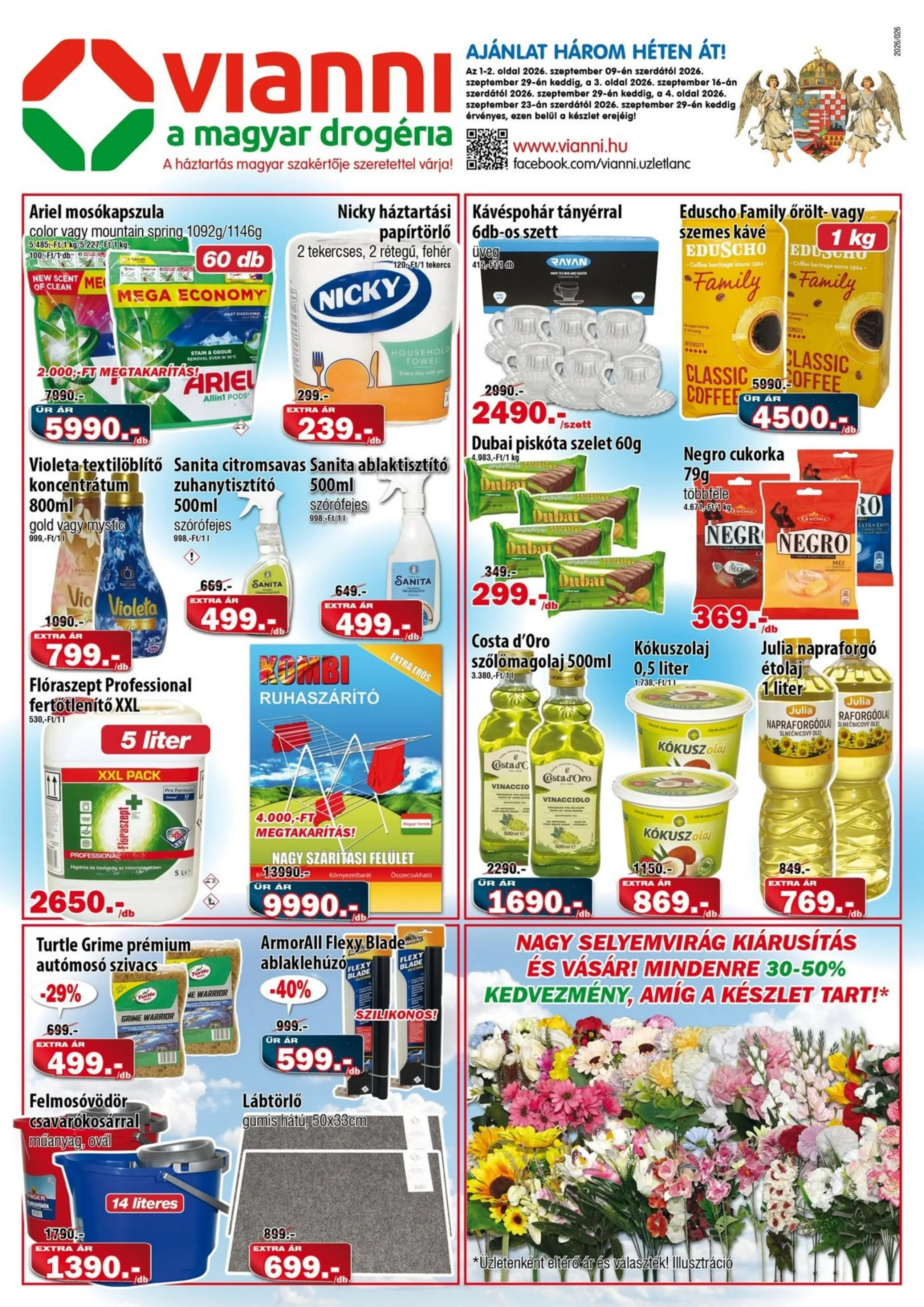 Vianni akciós újság 09.09–09.29