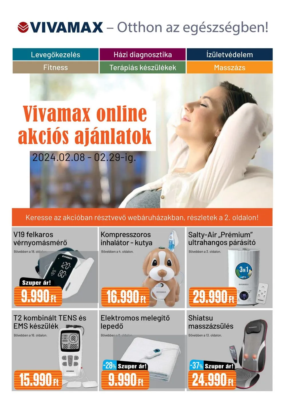 Vivamax akciós újság 02.08–02.29