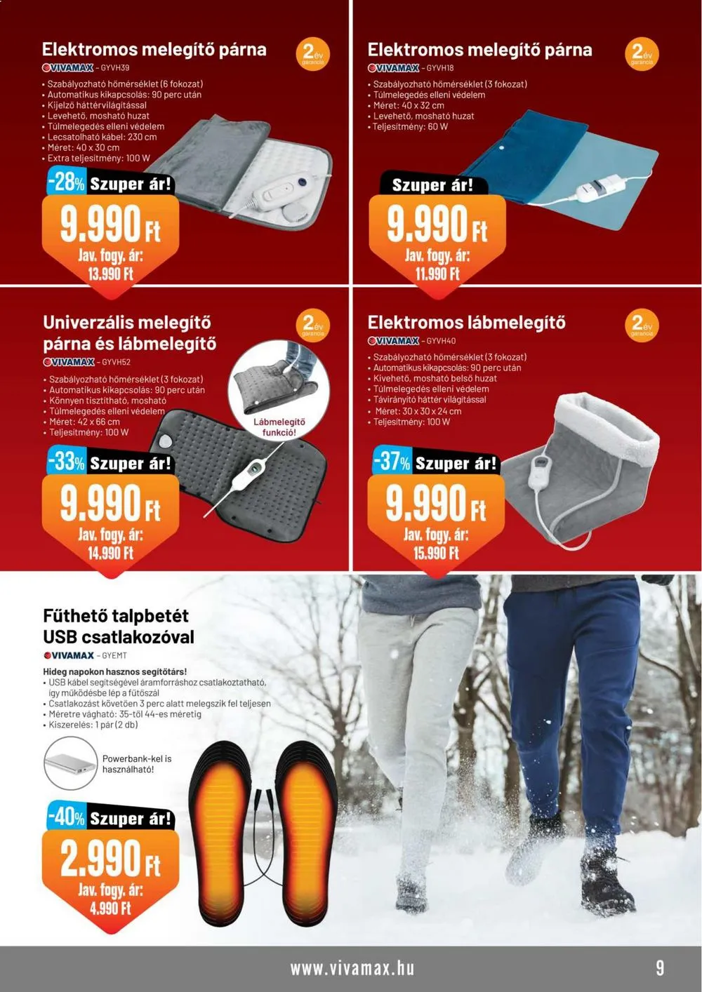 Vivamax akciós újság 02.08–02.29 – 9. oldal