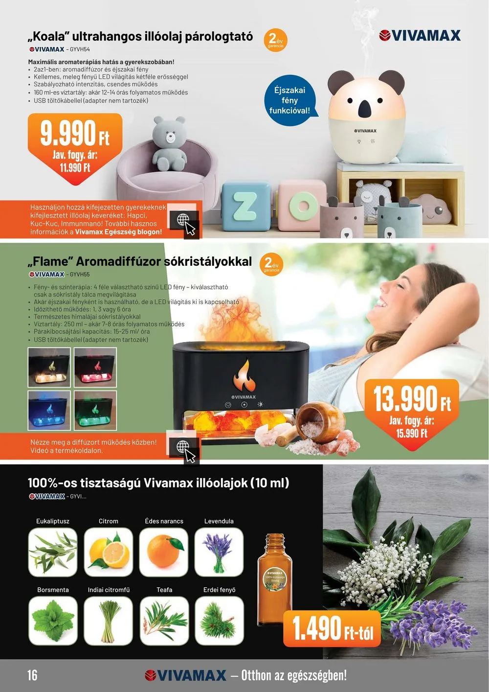 Vivamax akciós újság 05.02–05.31 – 16. oldal