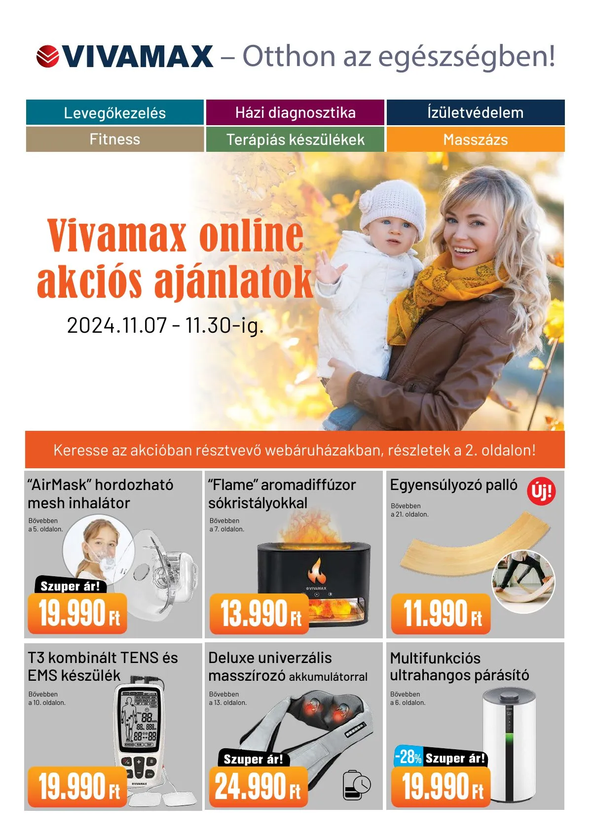 Vivamax akciós újság 11.07–11.30