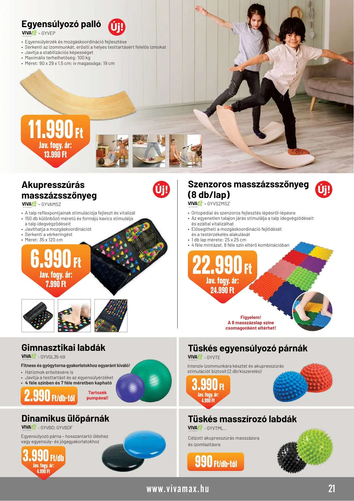 Vivamax akciós újság 11.07–11.30 – 21. oldal