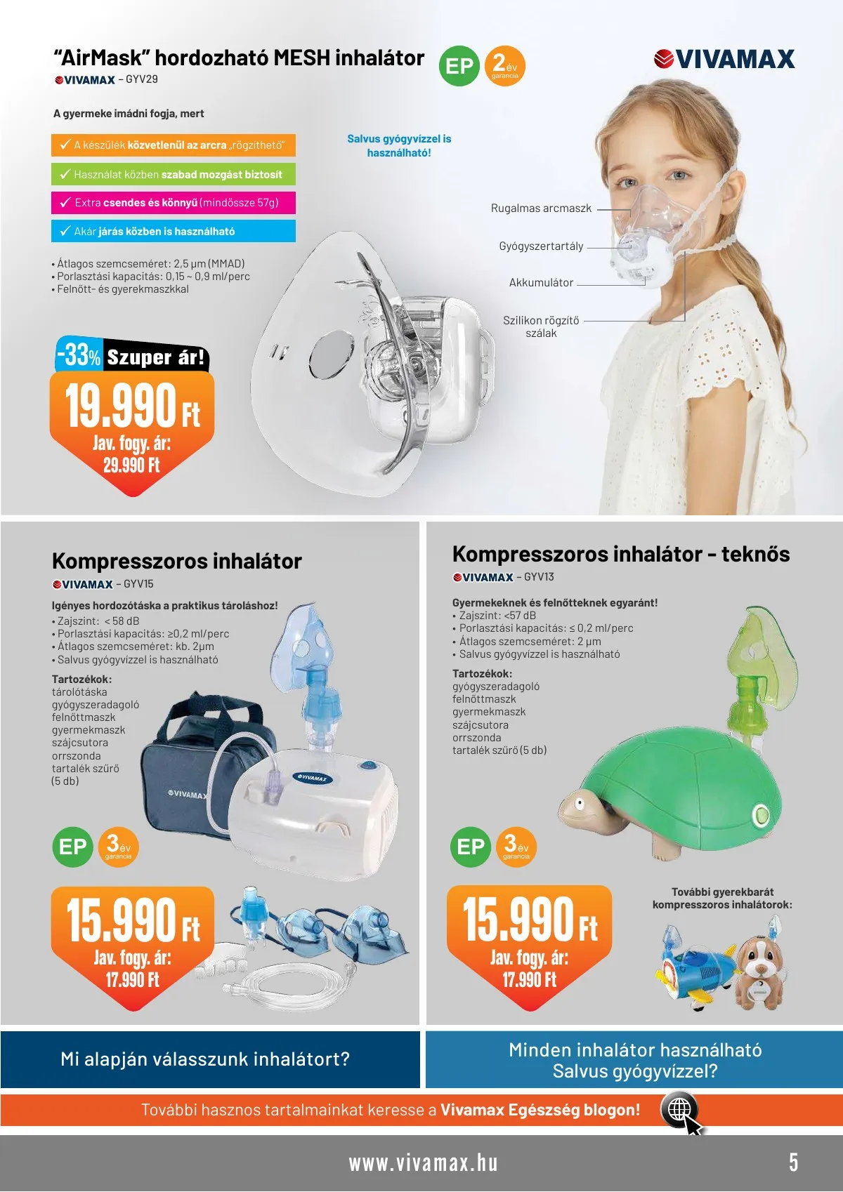 Vivamax akciós újság 11.07–11.30 – 5. oldal