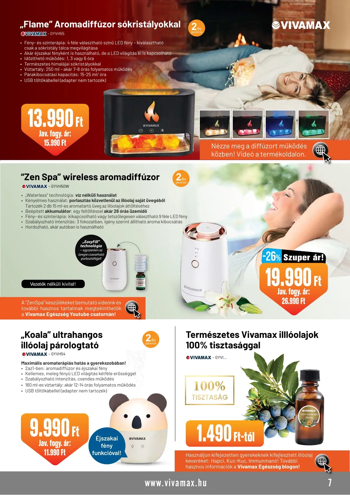 Vivamax akciós újság 11.07–11.30 – 7. oldal
