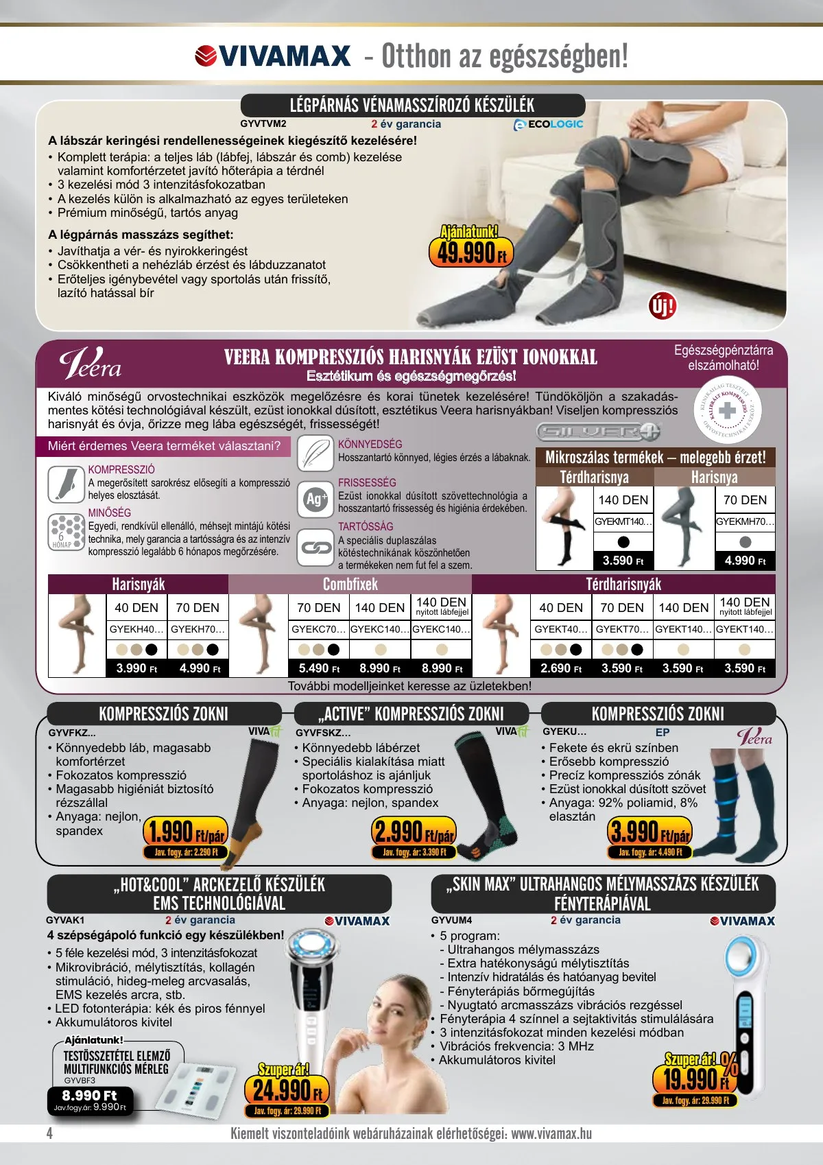 Vivamax akciós újság 09.12–09.30 – 4. oldal
