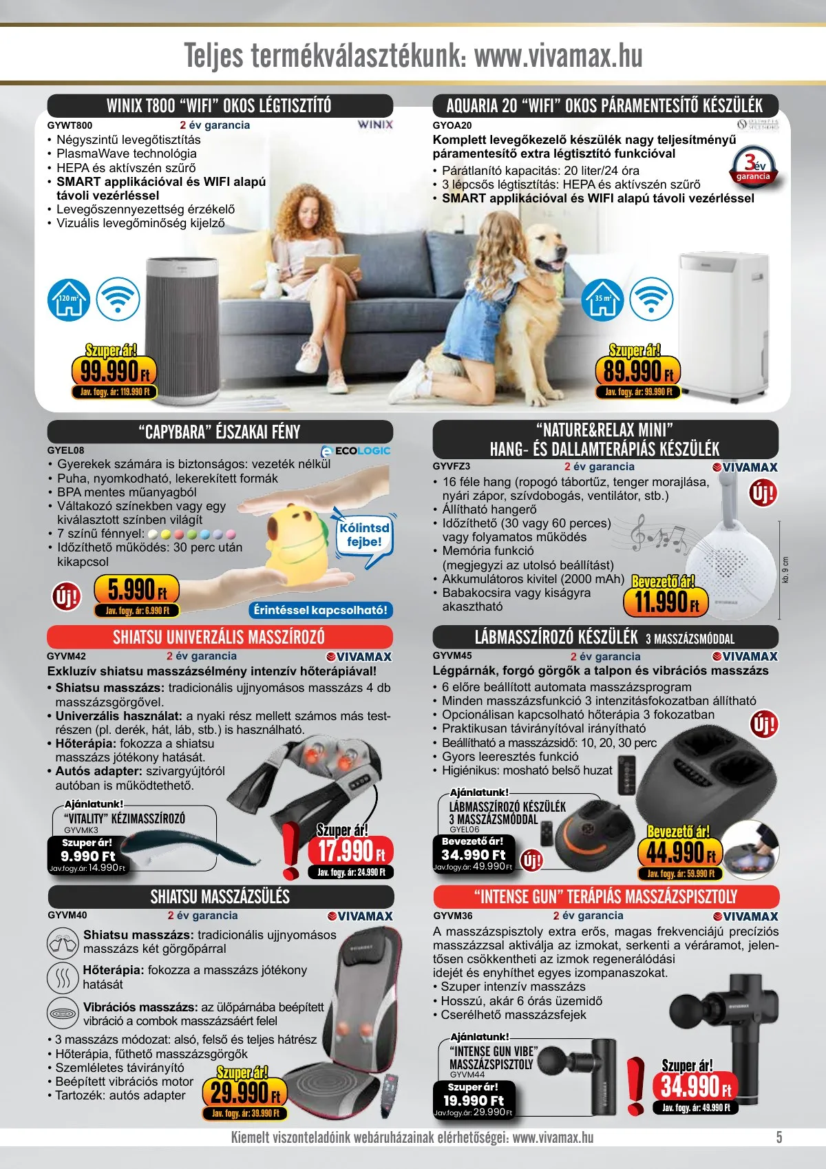 Vivamax akciós újság 11.06–11.30 – 5. oldal