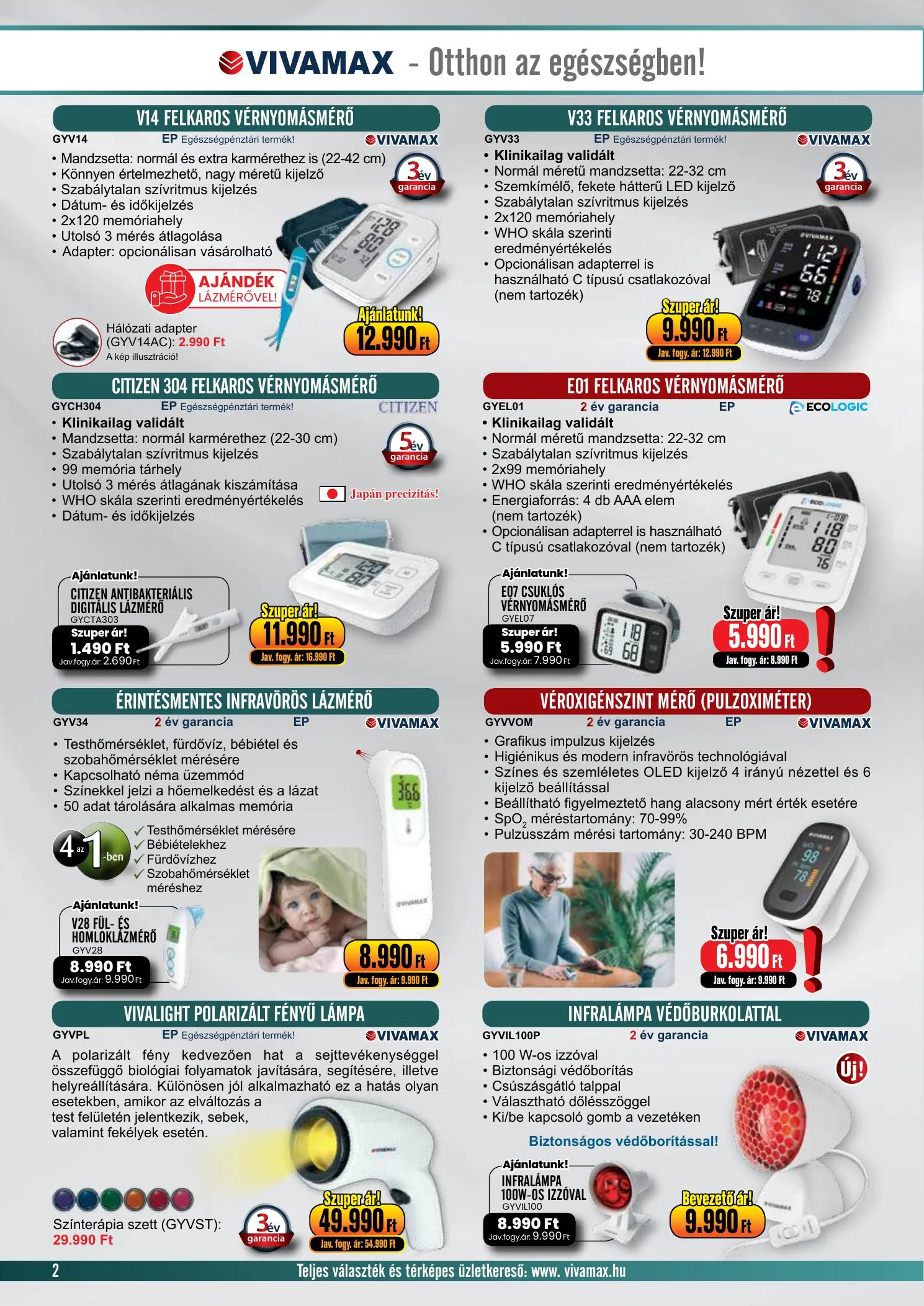 Vivamax akciós újság 05.07–05.31 – 2. oldal