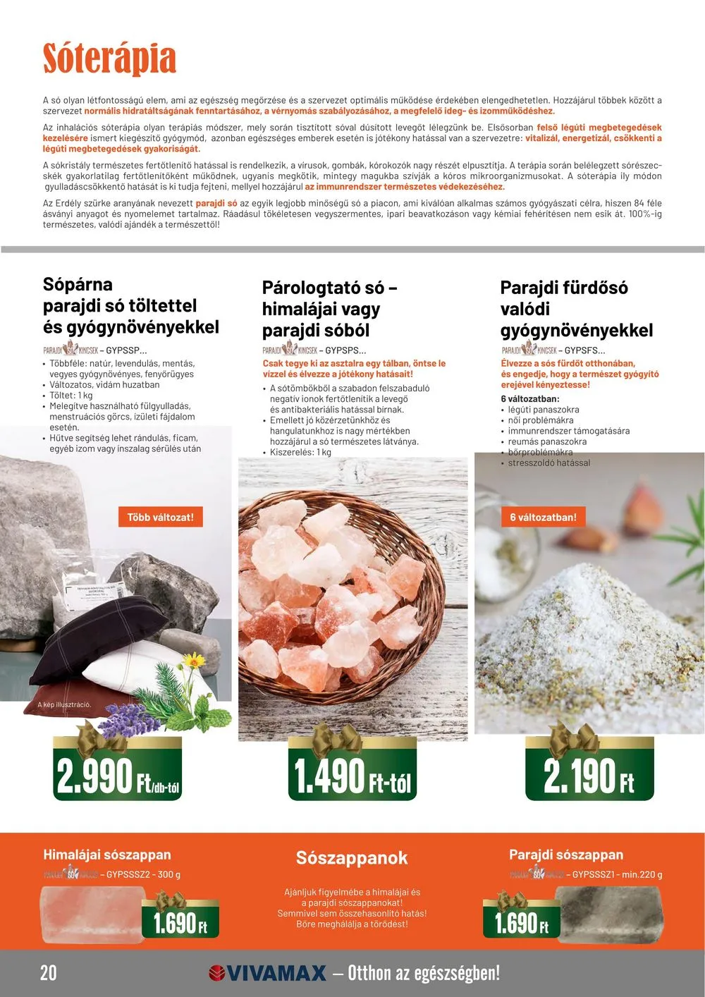 Vivamax akciós újság Karacsony 12.01–12.31 – 20. oldal