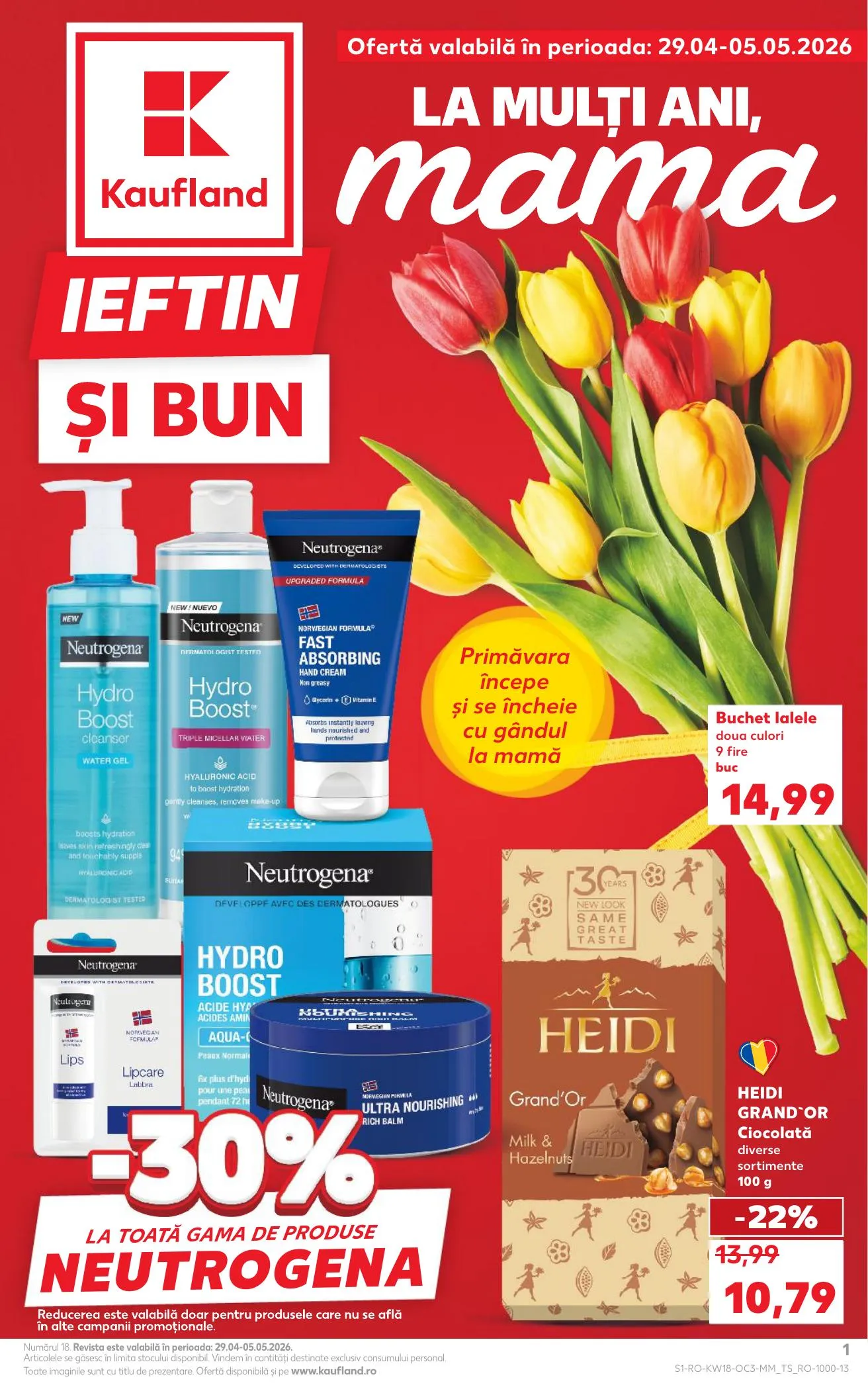 Kaufland akciós újság Románia Ajandekok 04.29–05.05