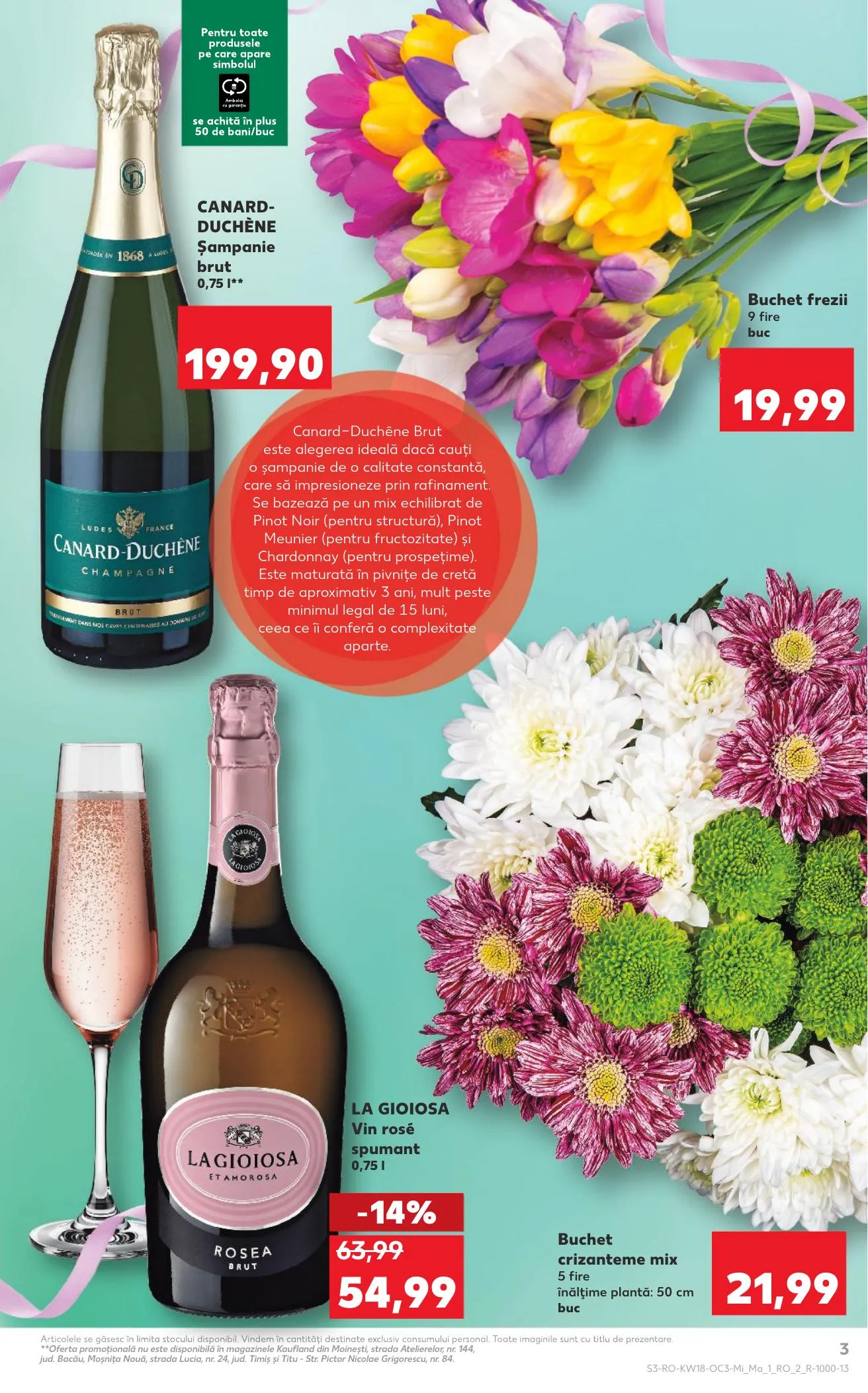 Kaufland akciós újság Románia Ajandekok 04.29–05.05 – 3. oldal