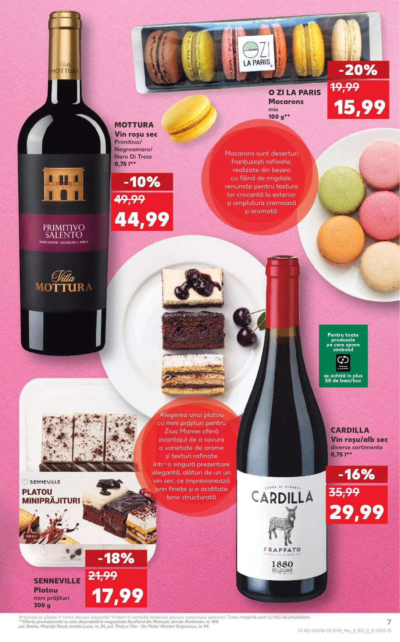 Kaufland akciós újság Románia Ajandekok 04.29–05.05 – 7. oldal