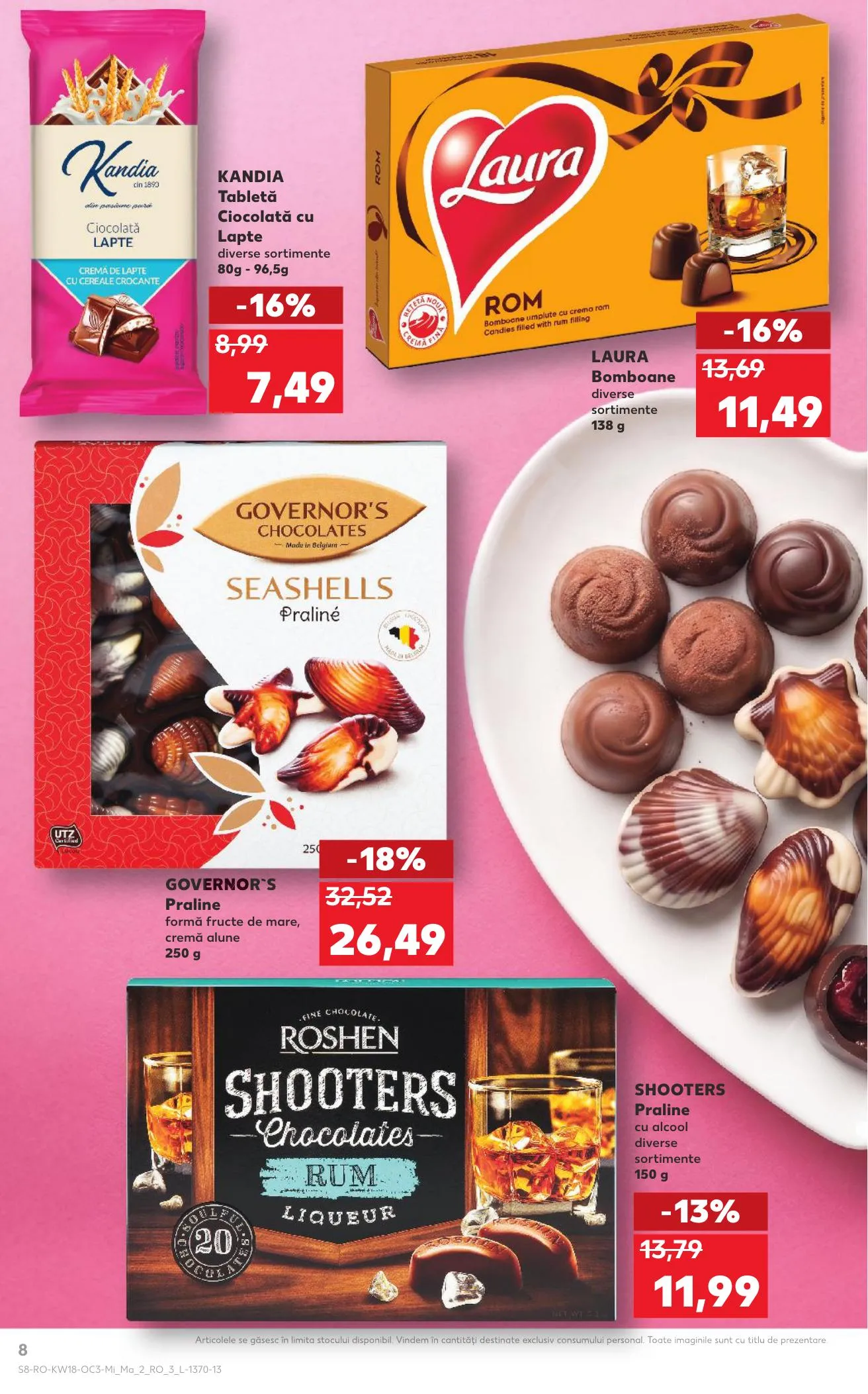 Kaufland akciós újság Románia Ajandekok 04.29–05.05 – 8. oldal