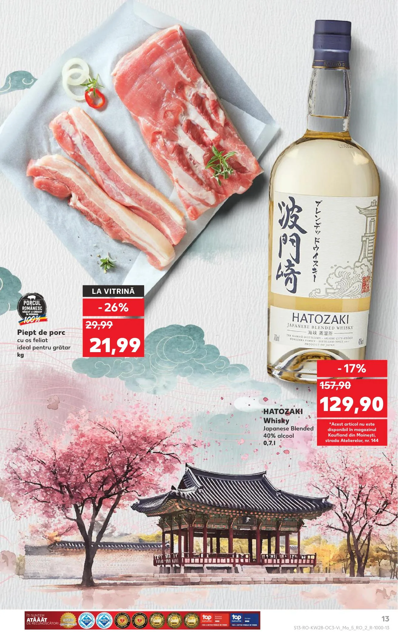Kaufland akciós újság Románia Azsia Izei 07.11–07.15 – 13. oldal