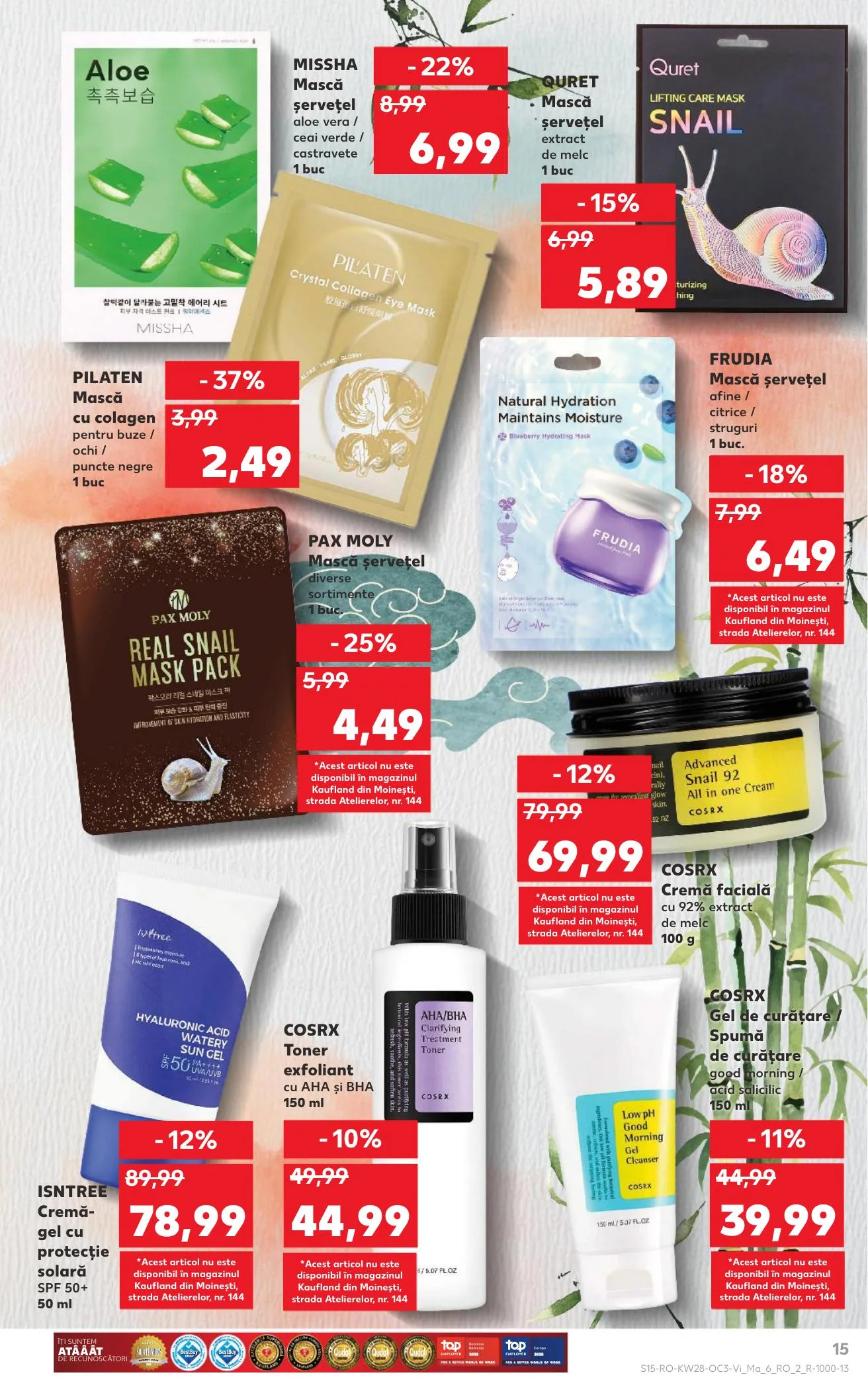 Kaufland akciós újság Románia Azsia Izei 07.11–07.15 – 15. oldal