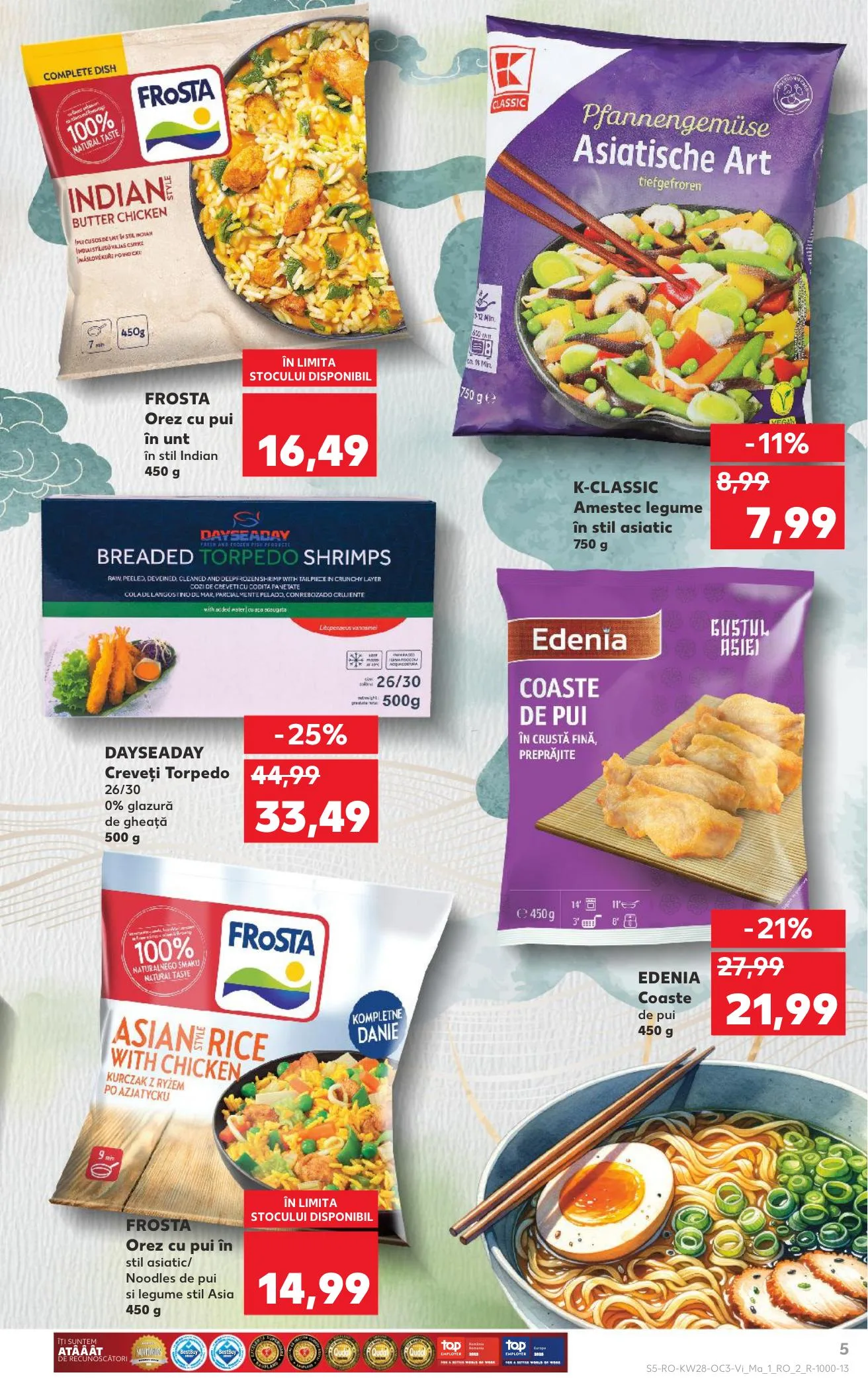 Kaufland akciós újság Románia Azsia Izei 07.11–07.15 – 5. oldal
