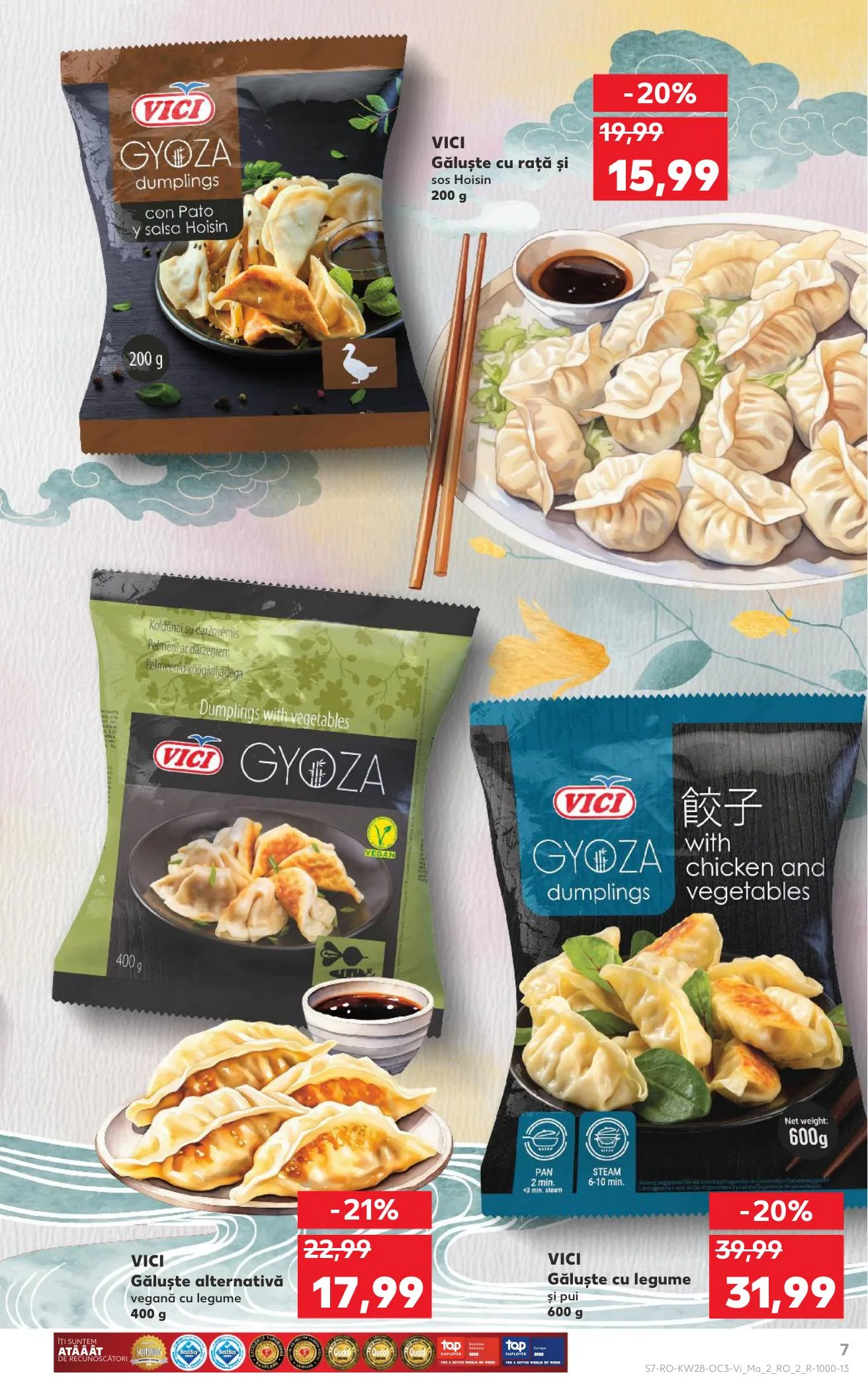 Kaufland akciós újság Románia Azsia Izei 07.11–07.15 – 7. oldal