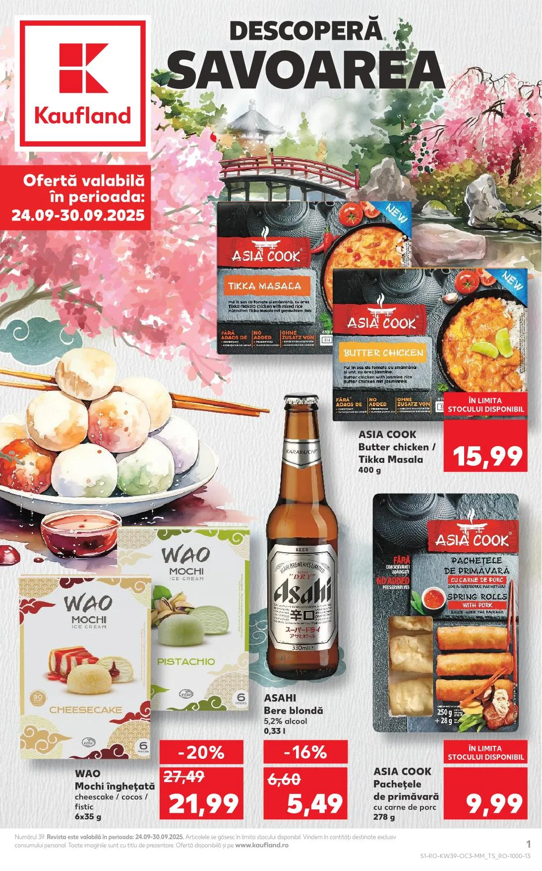 Kaufland akciós újság Románia Azsiai het 09.24–09.30