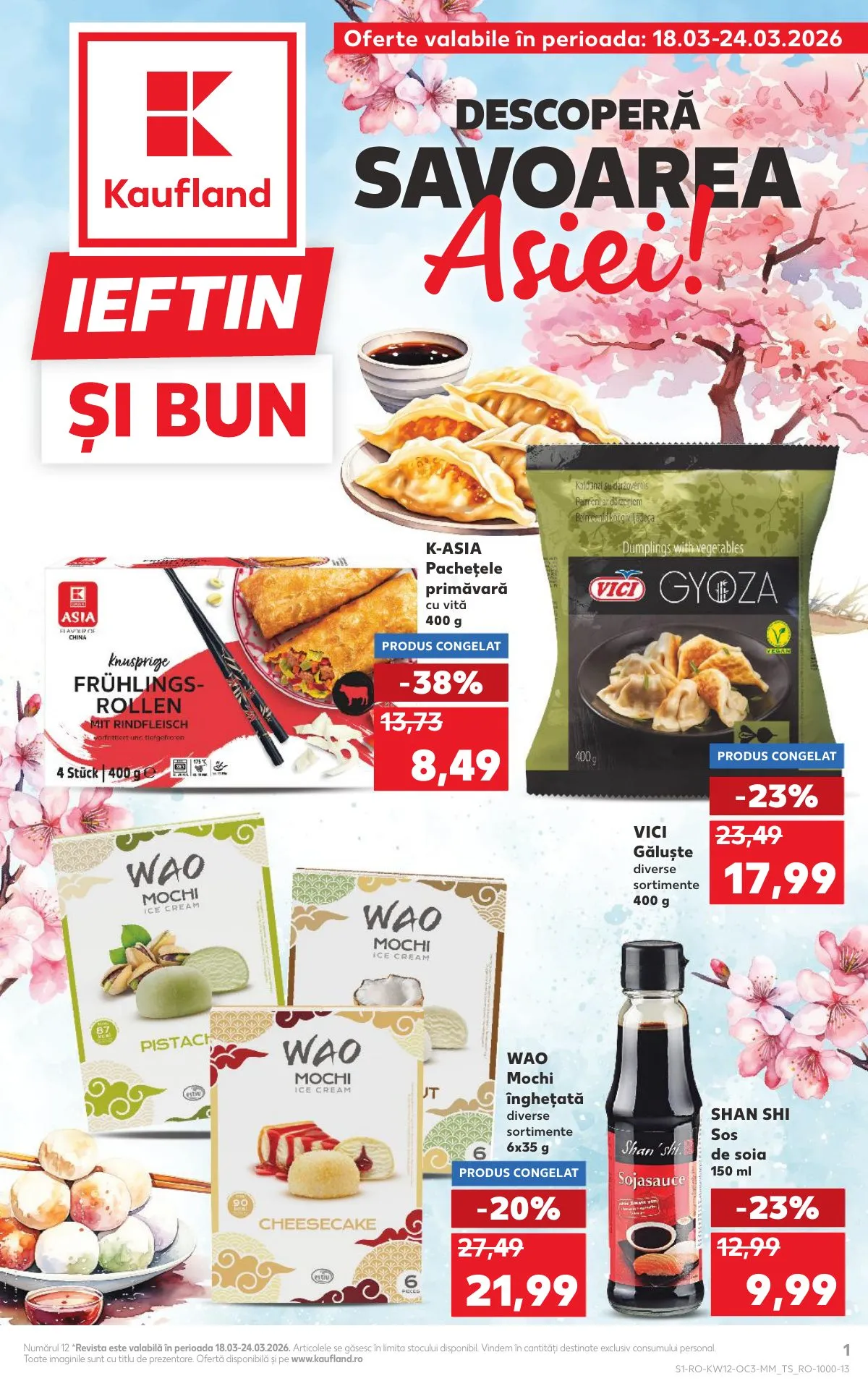 Kaufland akciós újság Románia Azsiai het 03.18–03.24